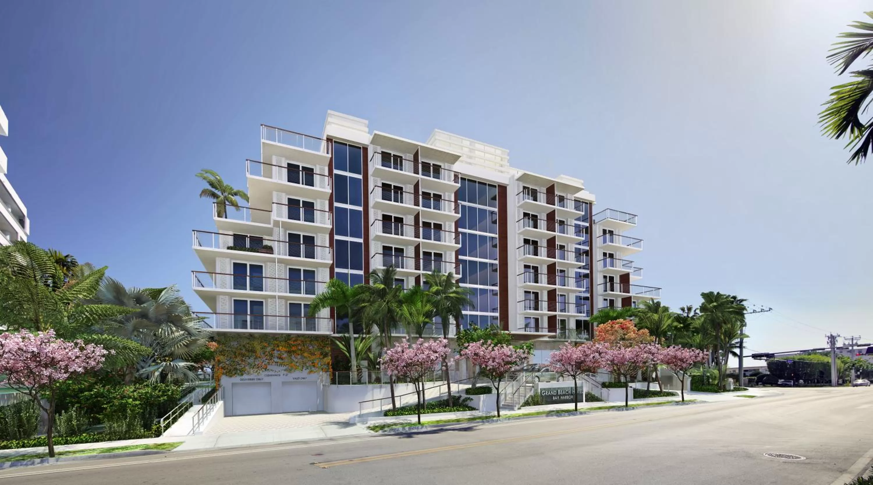 Property building in Grand Beach Hotel Bay Harbor