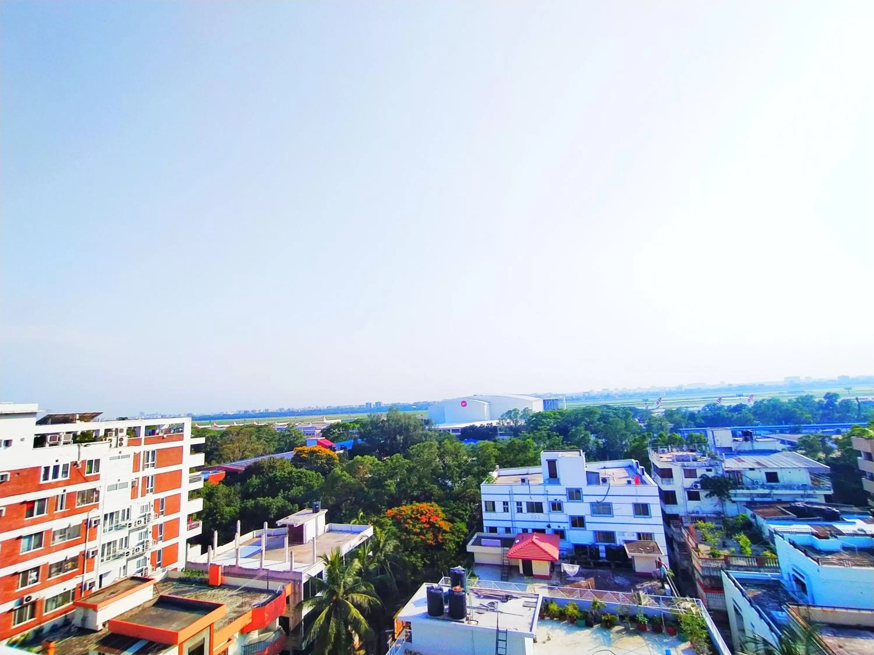 City view in Hotel Afford Inn