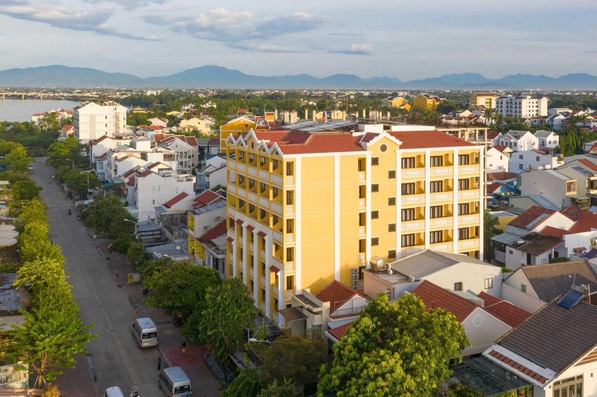 Property building in La Charm Hoi An Hotel & Spa