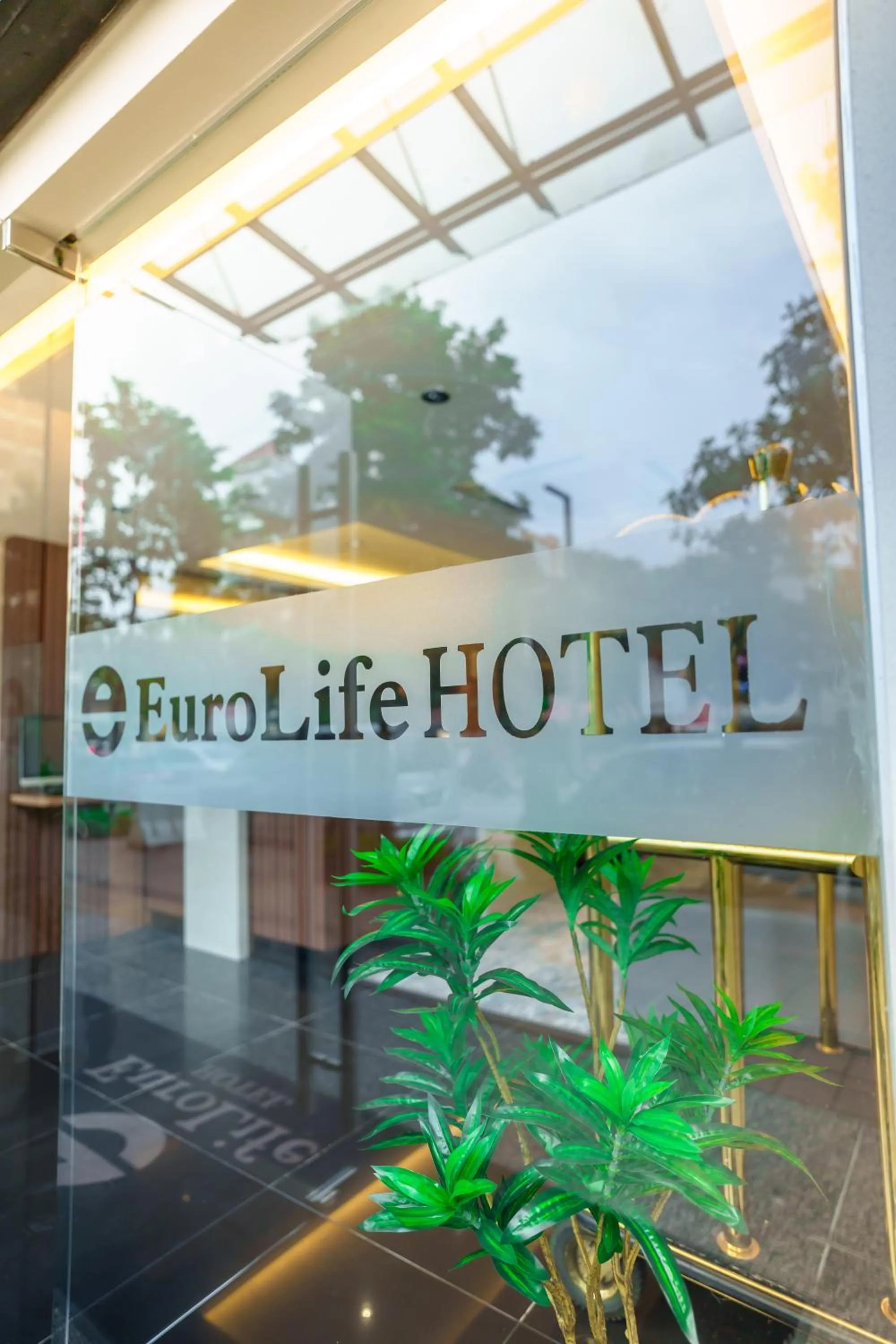 Facade/entrance in Euro Life Hotel @ KL Sentral