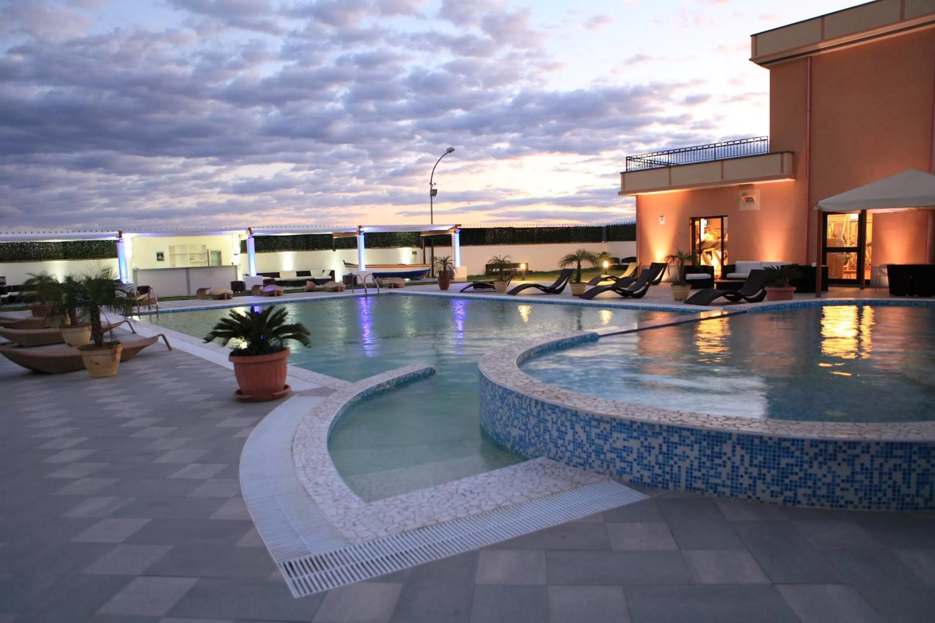 Swimming pool in Grand Hotel Paradiso