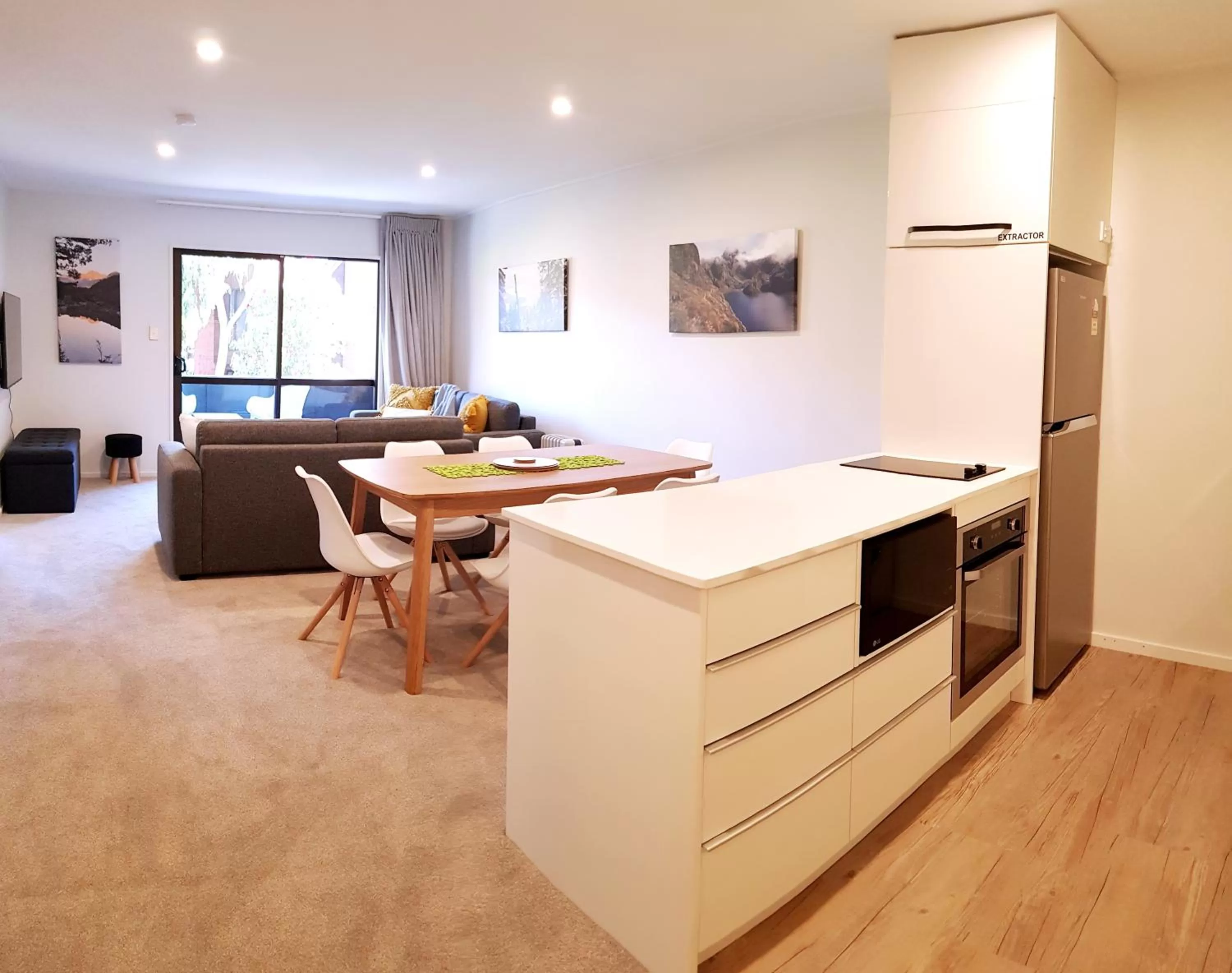 kitchen in St James Apartments