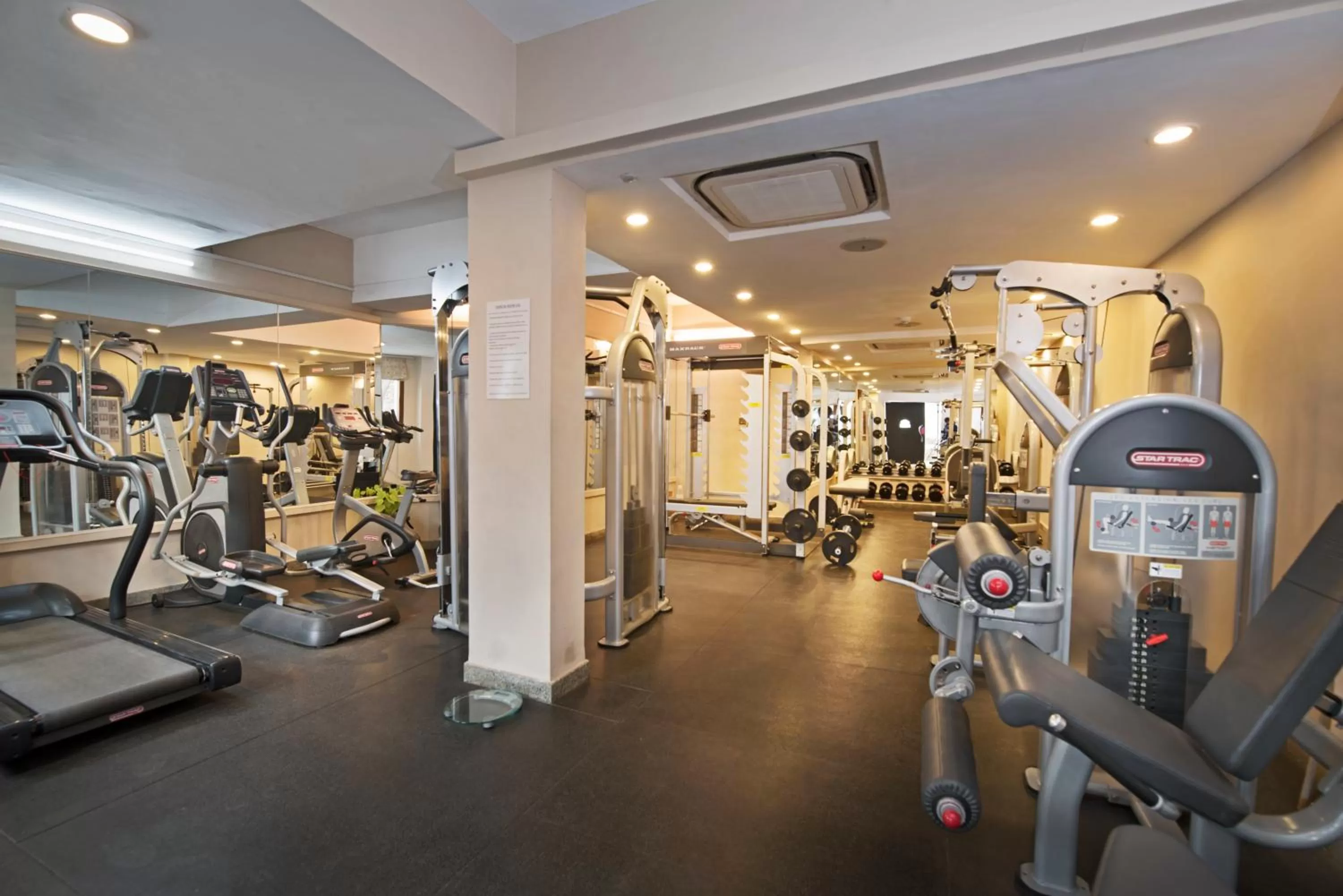Fitness centre/facilities in Radisson Blu Udaipur Palace Resort & Spa