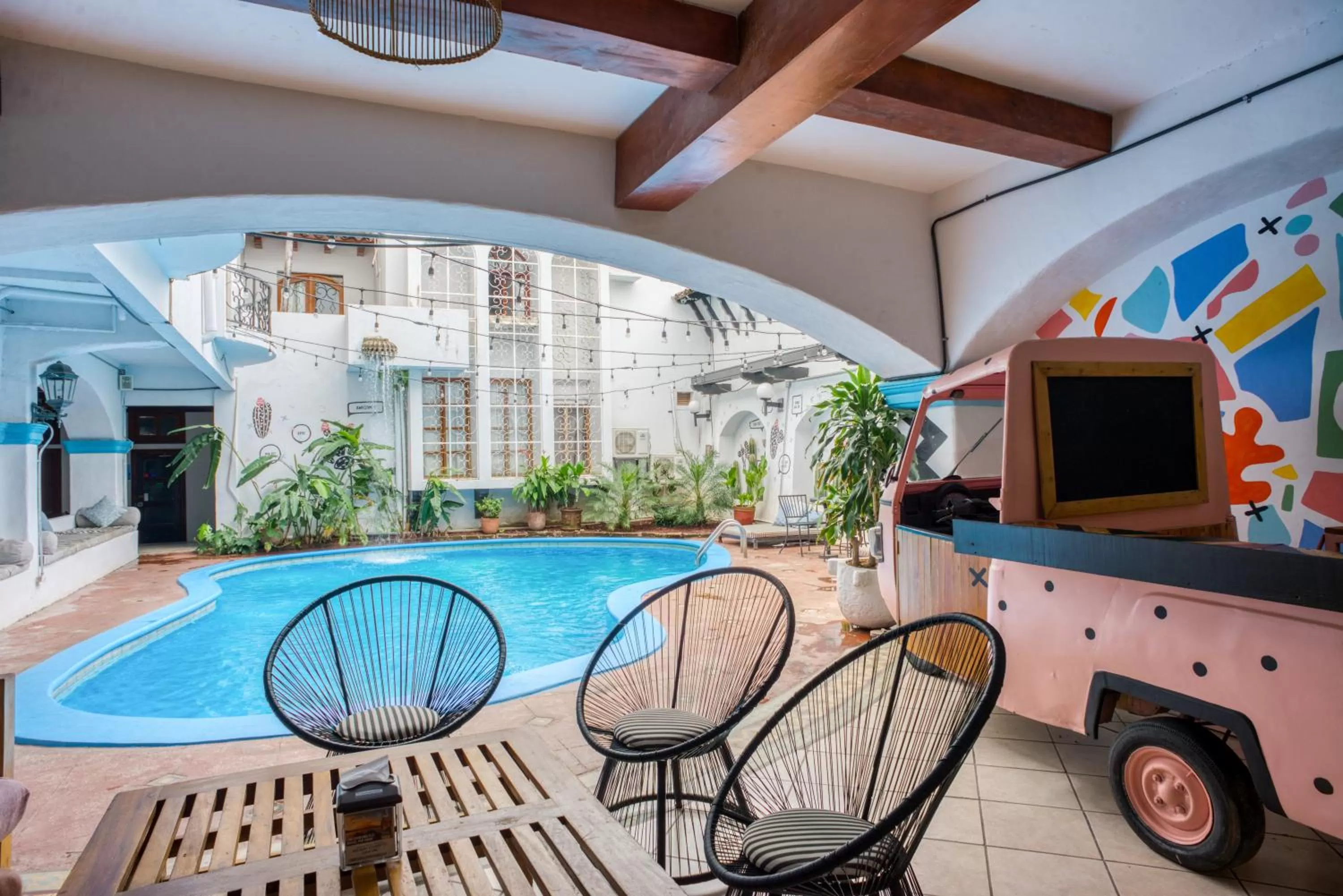 Swimming pool in Selina Granada