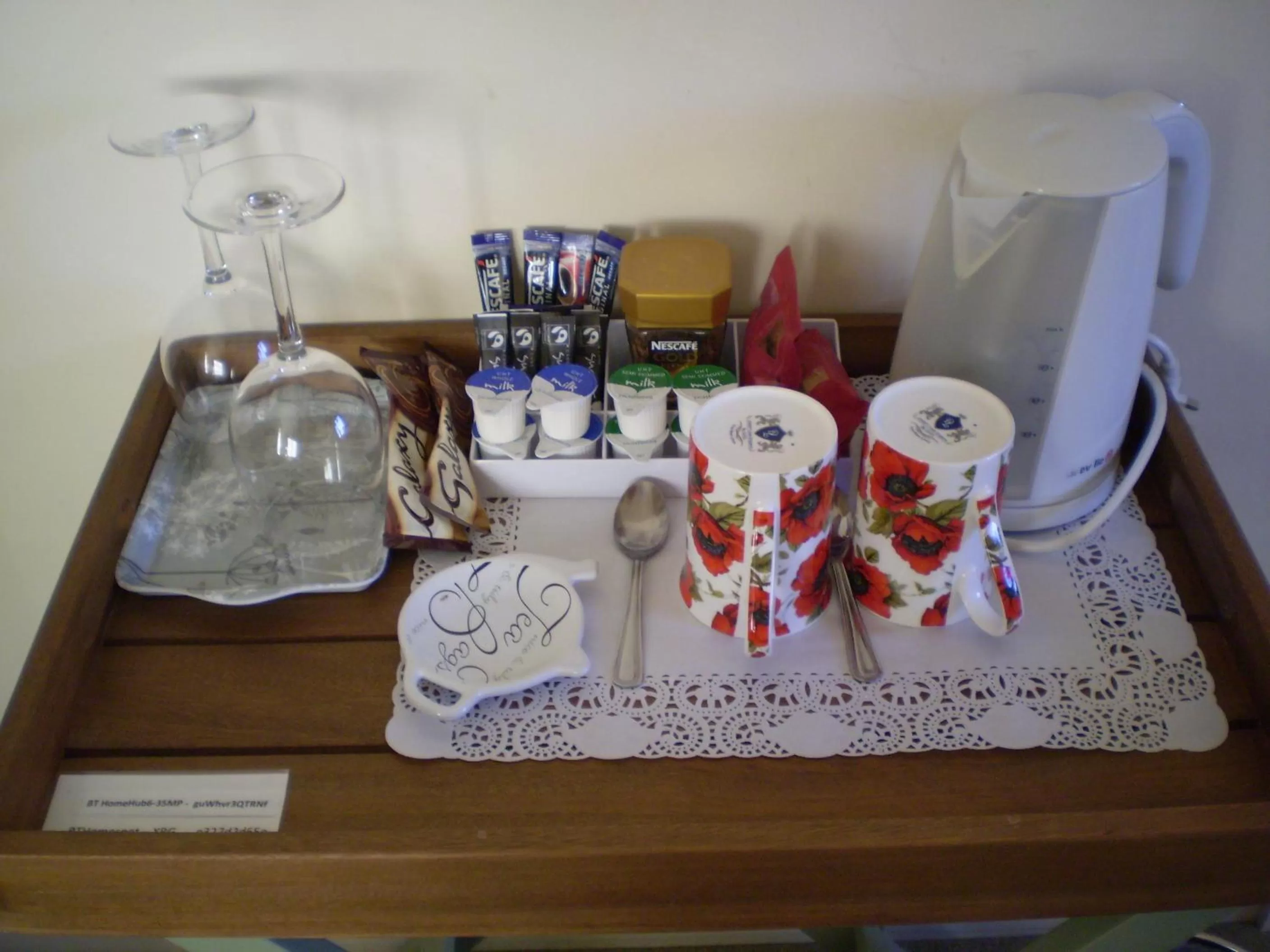 Food and drinks in Buckley Farmhouse B & B