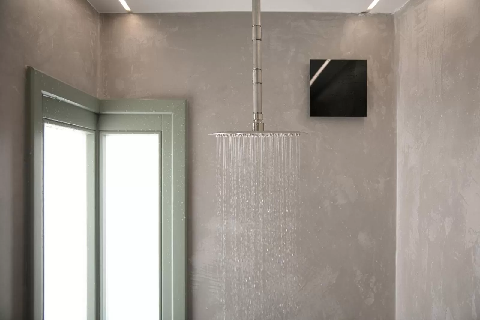 Shower in "Makava Suites" Your Luxe Urban Sanctuary