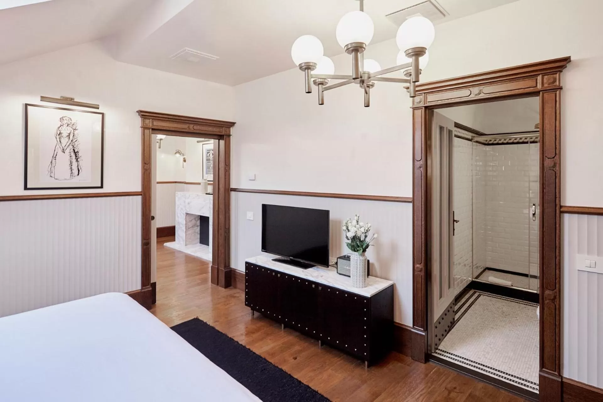 Bedroom, Bed in Callas House