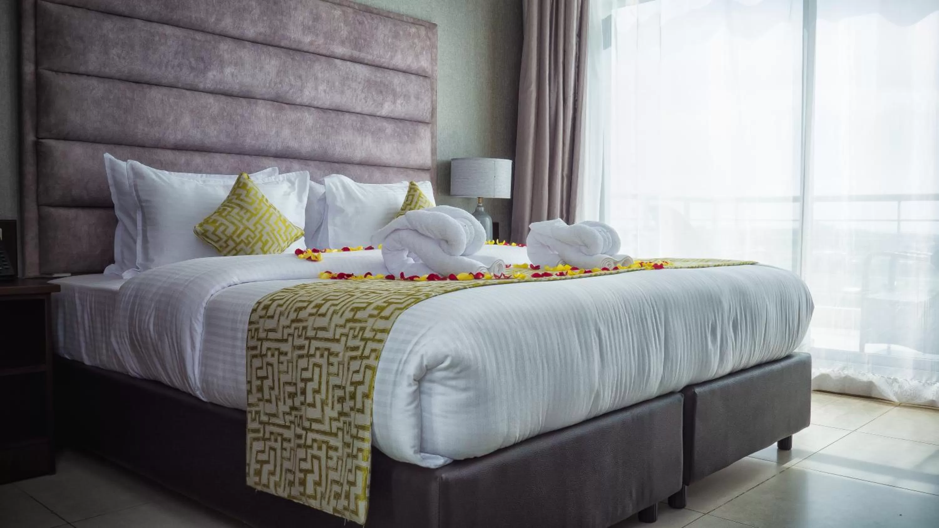 Bed in Fairways Hotel Kisumu