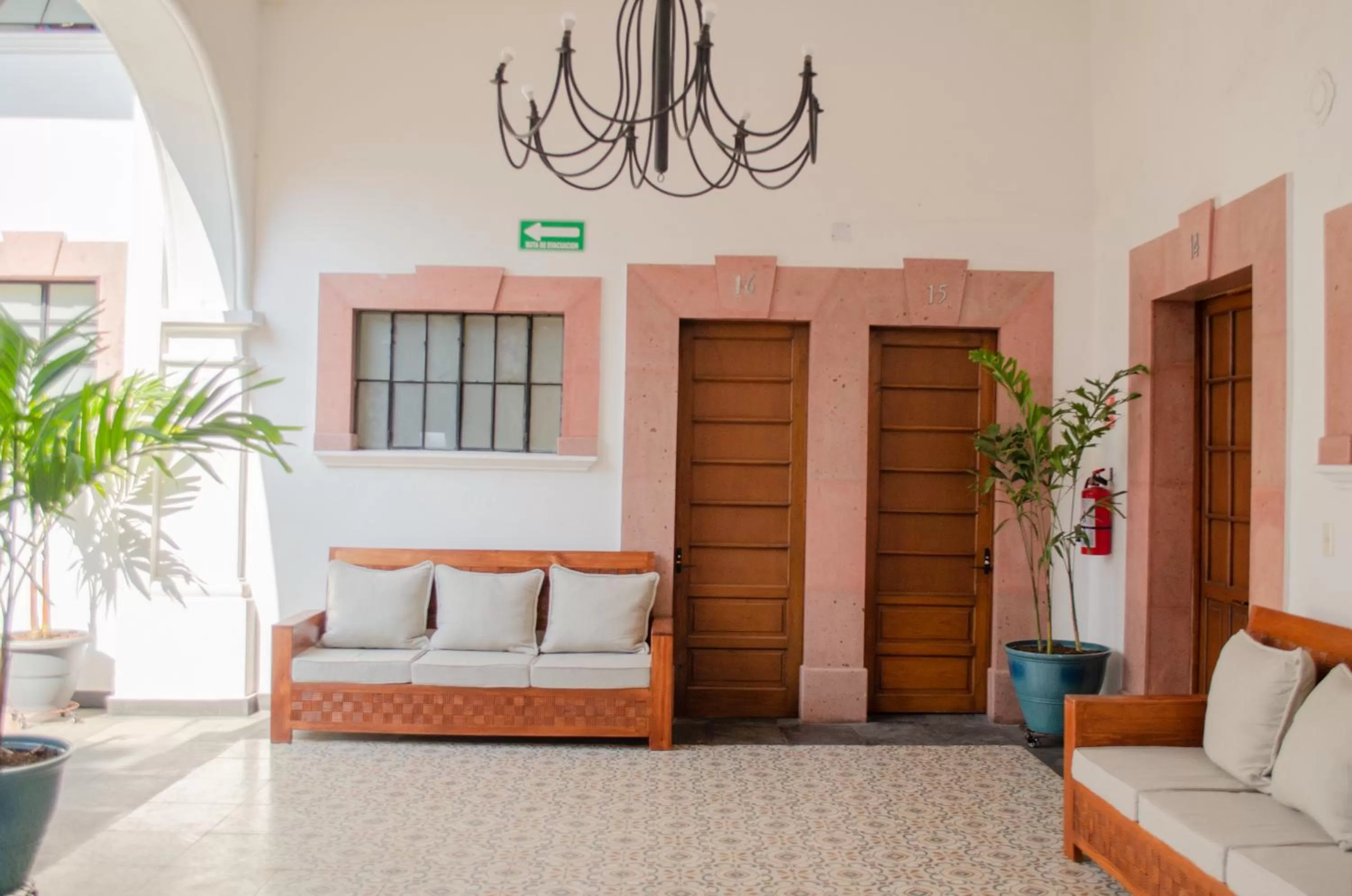 Living room in Hotel Catedral