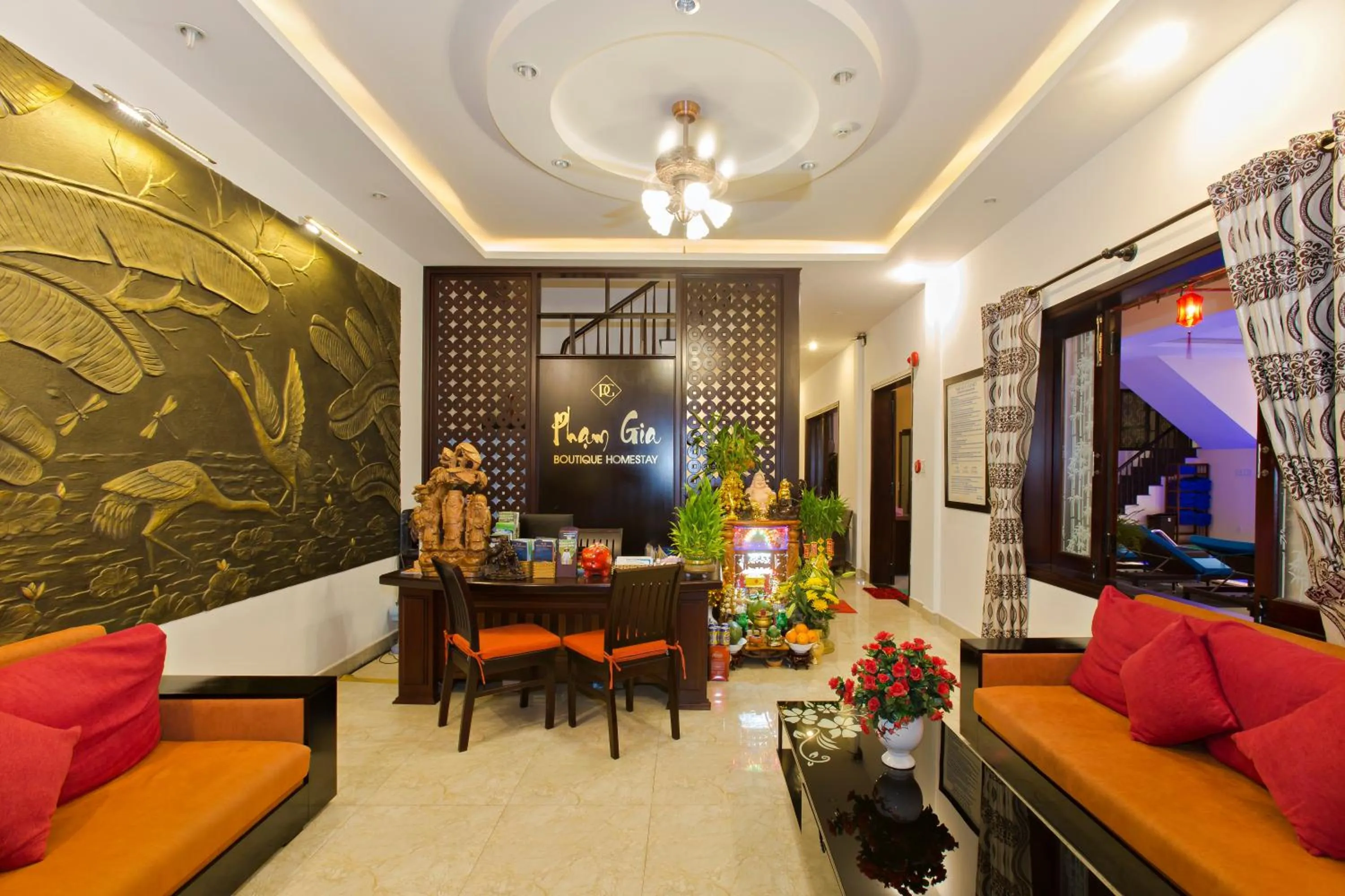 Lobby or reception in Pham Gia Boutique Villa