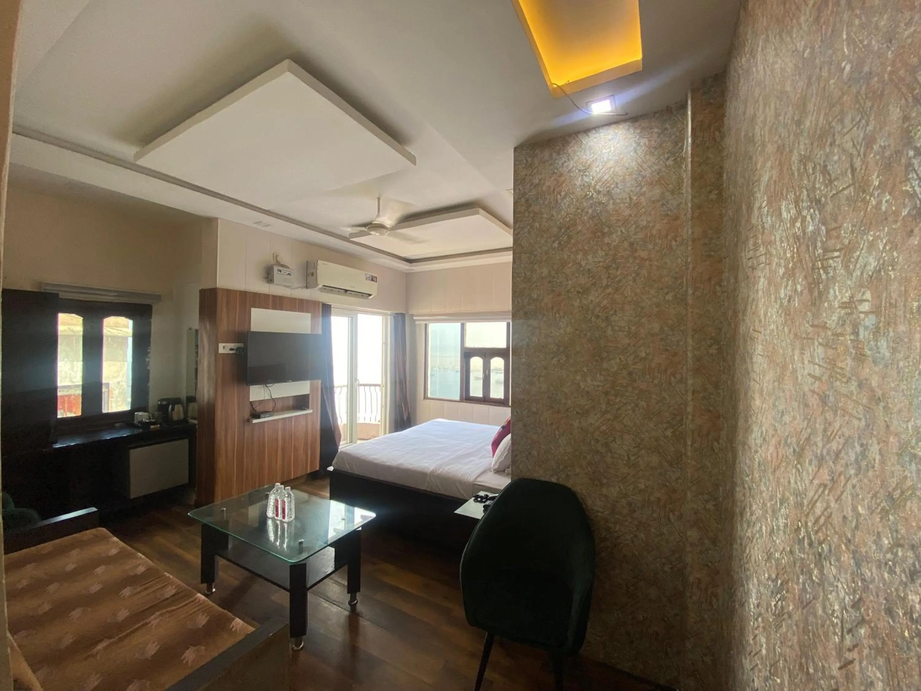 View (from property/room) in Hotel Sita (place on the heritage ghats of benaras)