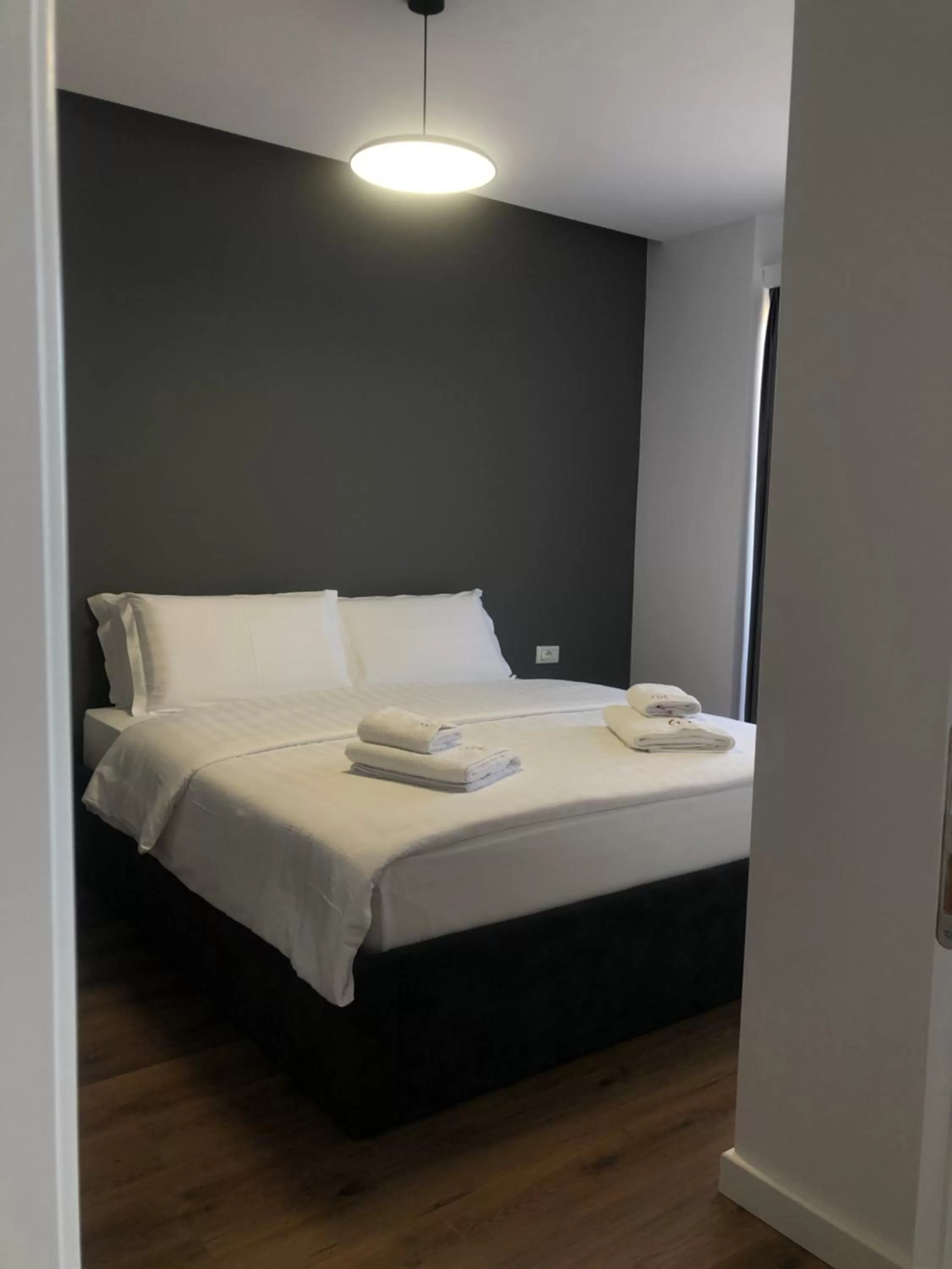 Bed in Grand Hotel Pogradec