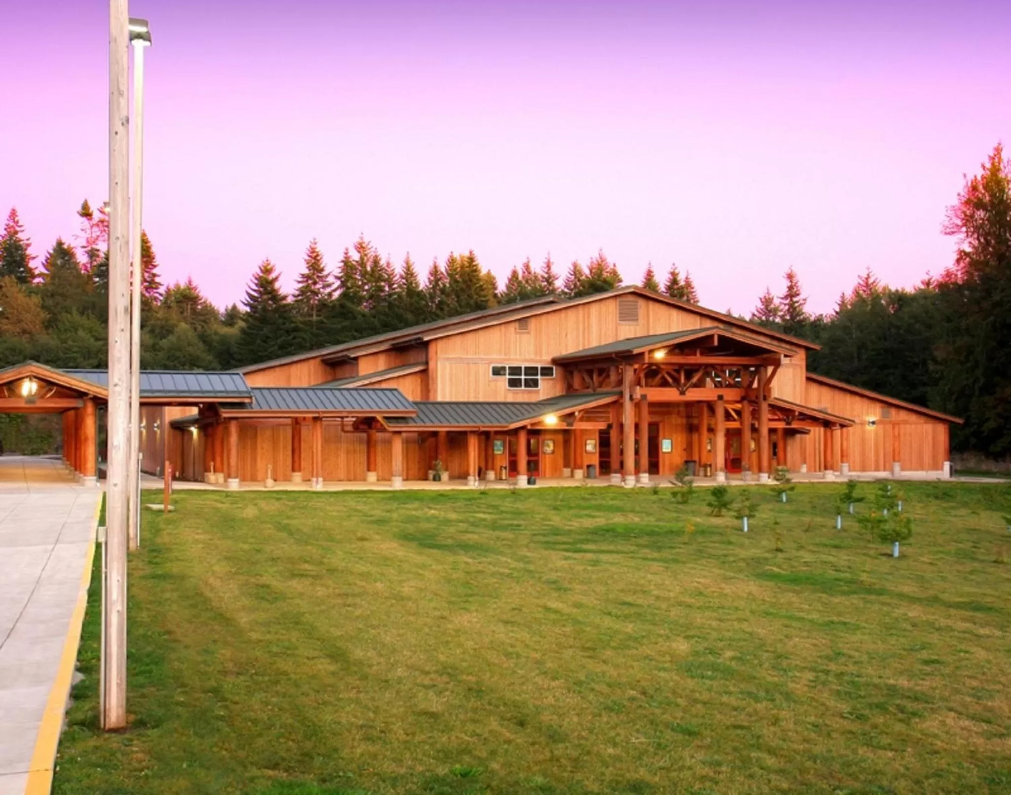 Property building in Little Creek Casino Resort