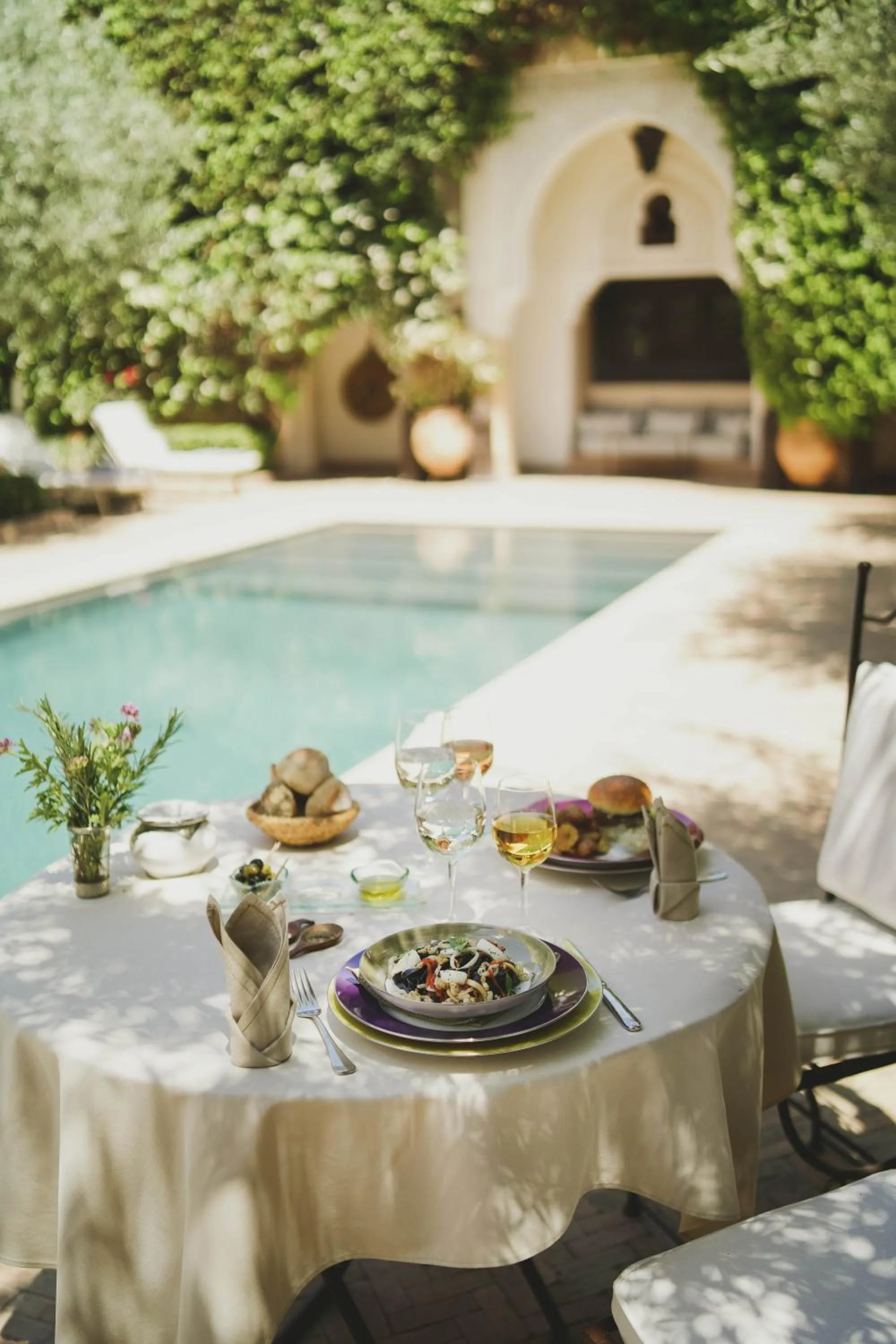 Restaurant/places to eat in La Villa des Orangers - Relais & Châteaux