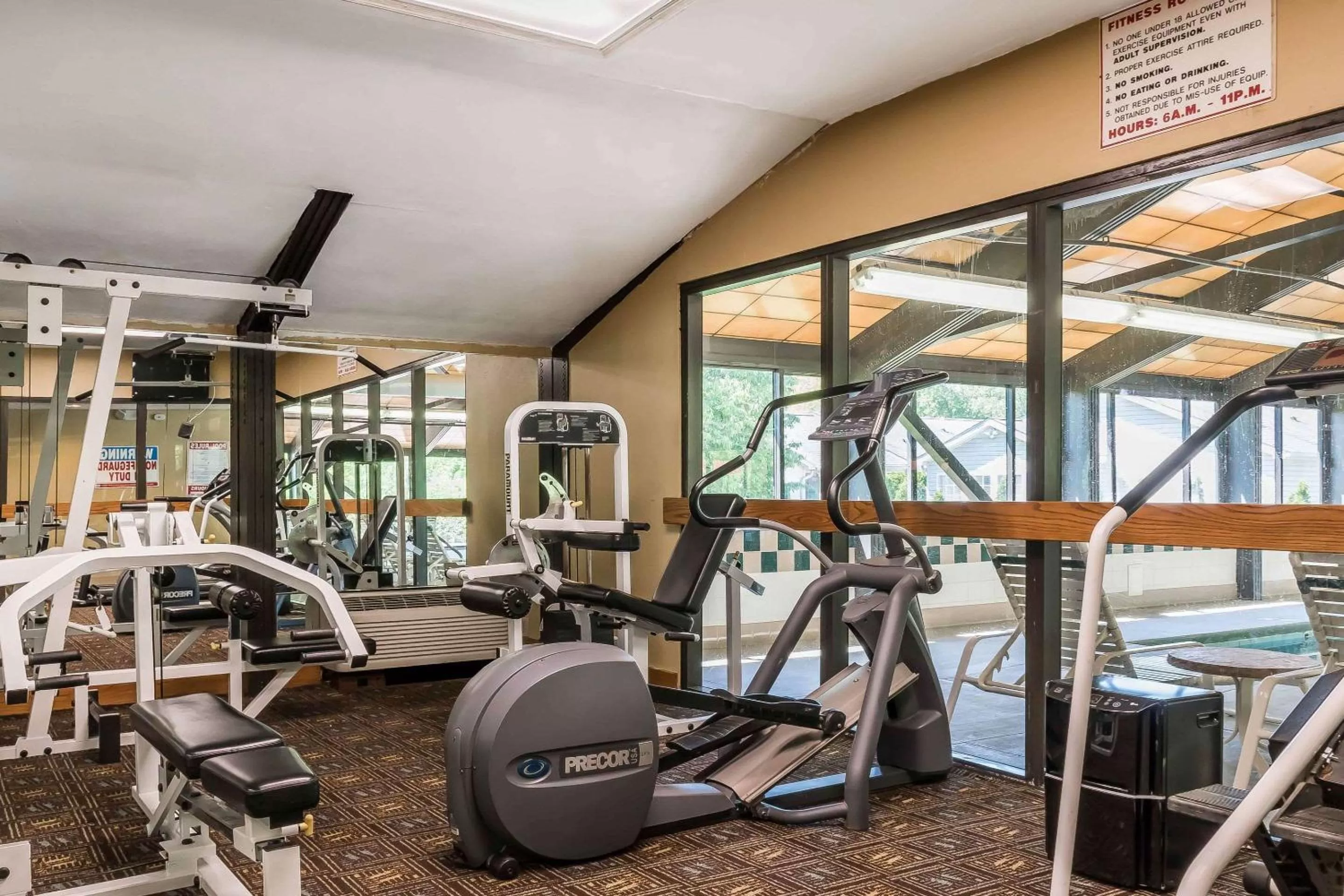 Fitness centre/facilities in Comfort Inn Pine Grove I-81 Hershey Area