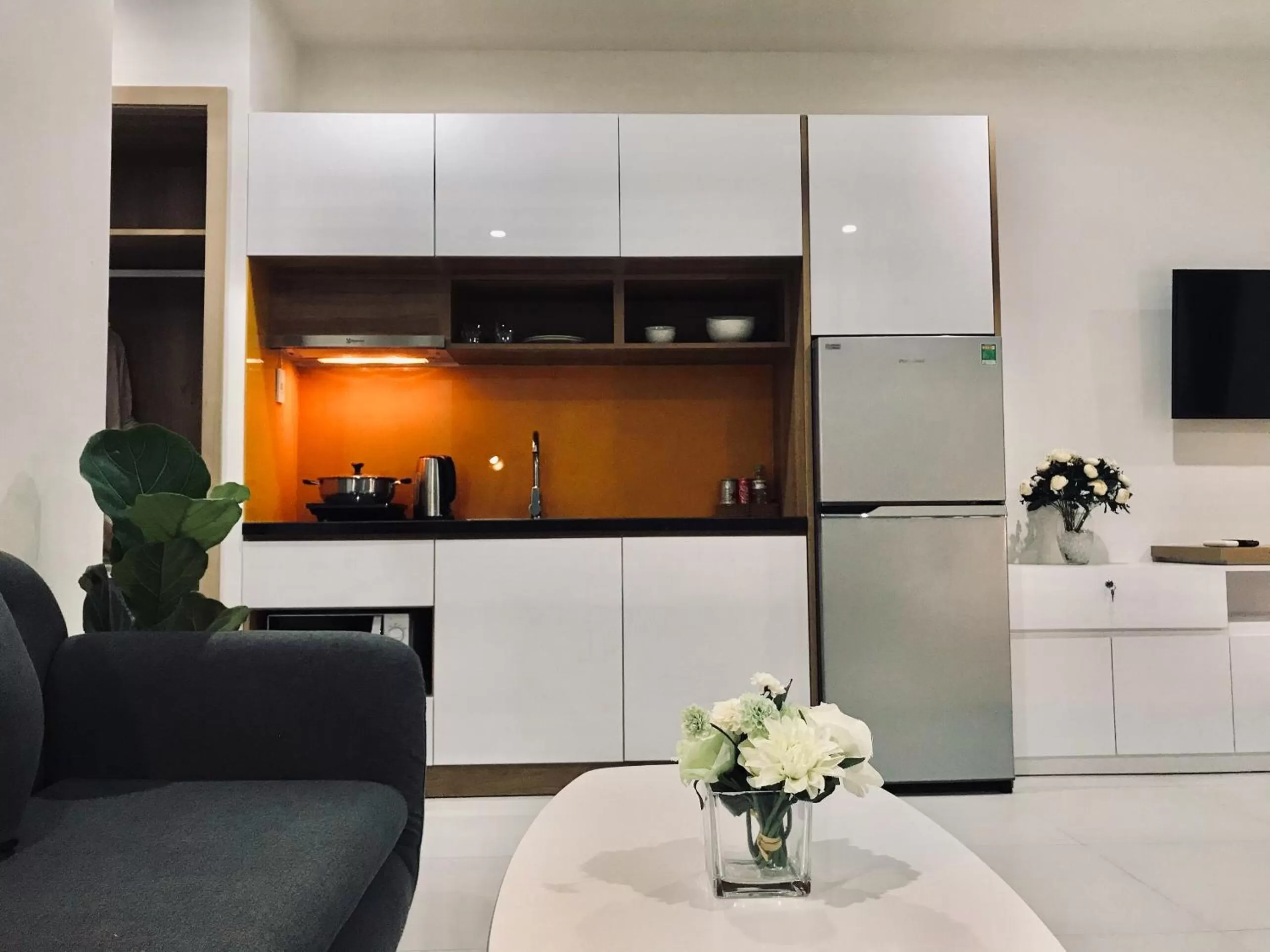 Kitchen or kitchenette, Kitchen/Kitchenette in The Green House - Serviced Apartment