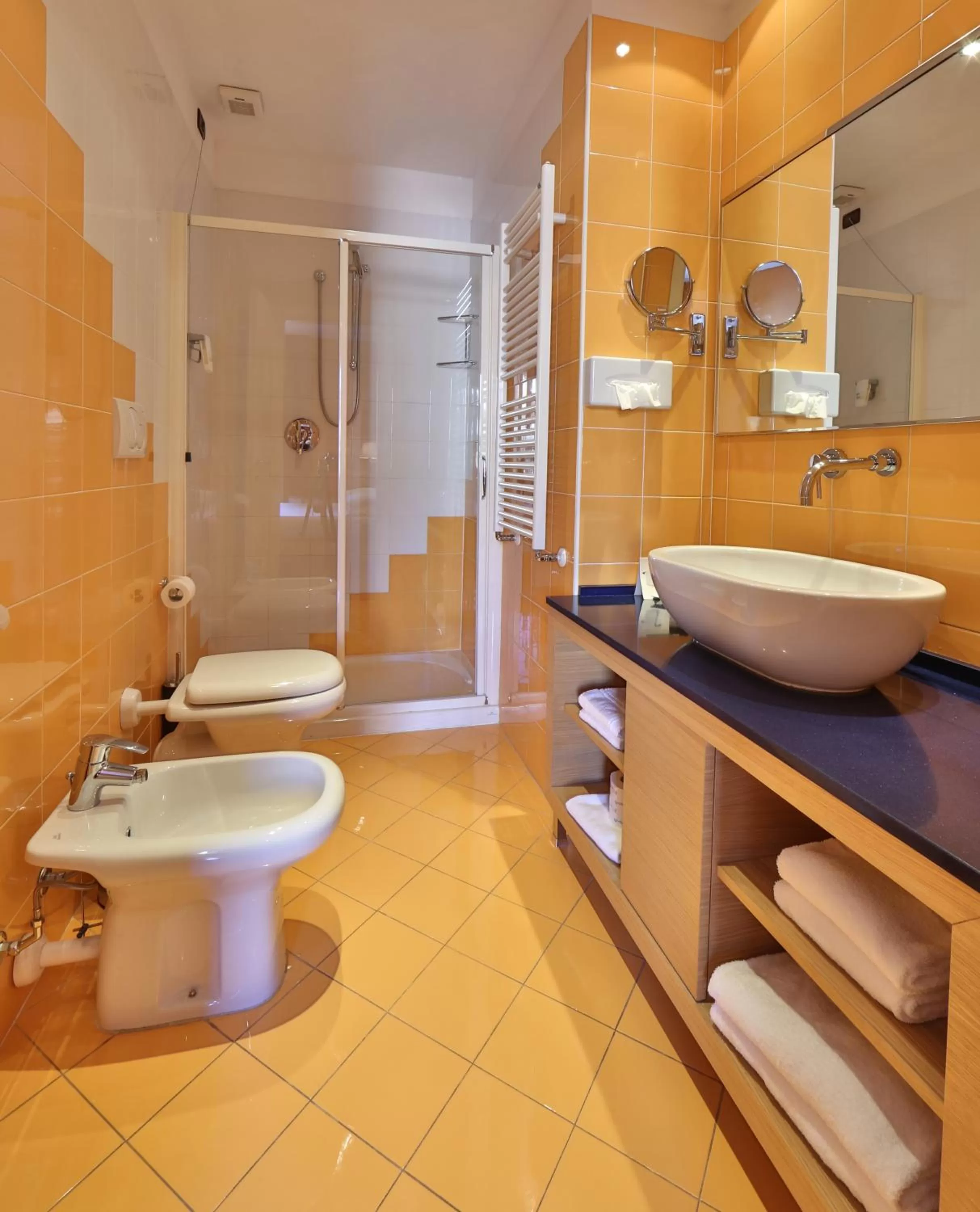 Bathroom in Best Western Hotel Piemontese