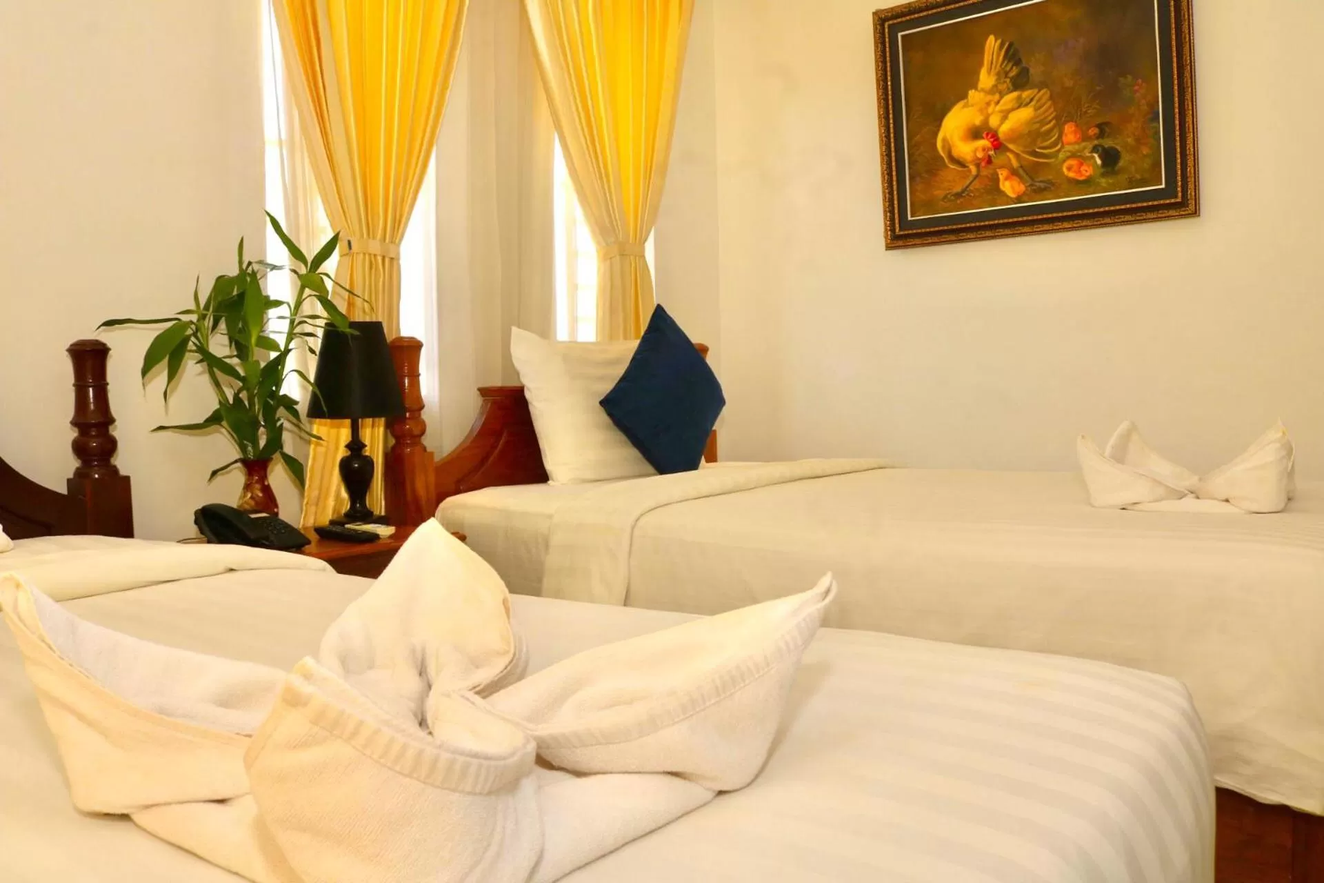 Bed in The Blanc Residence