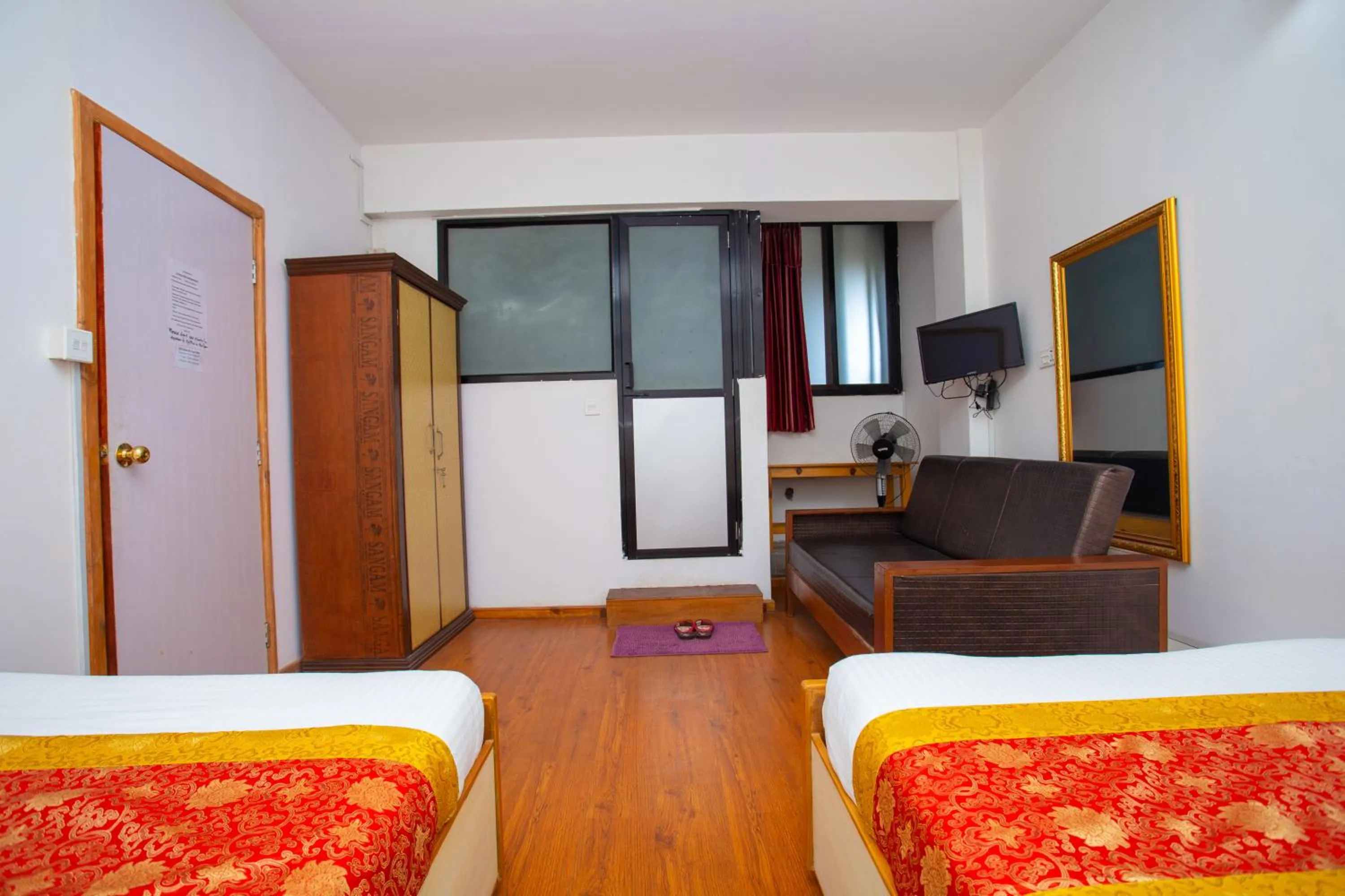 TV and multimedia, Bed in The Boudha Inn