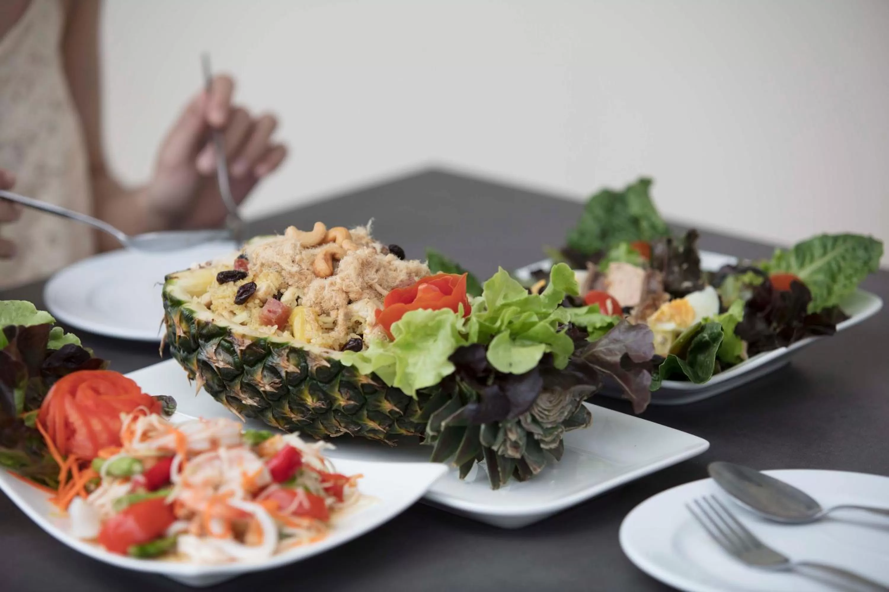 Food close-up, Food in Chom View Hotel, Hua Hin