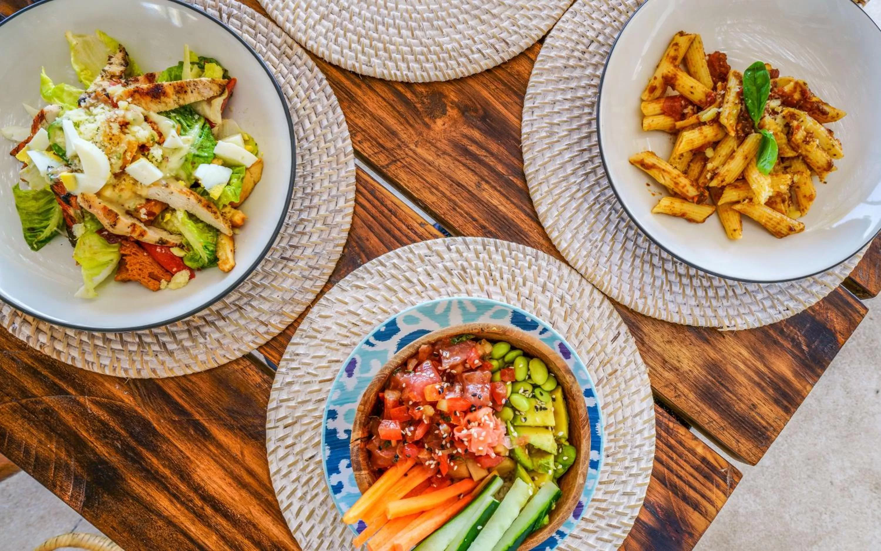 Food in Blue Lagoon Avia Villas