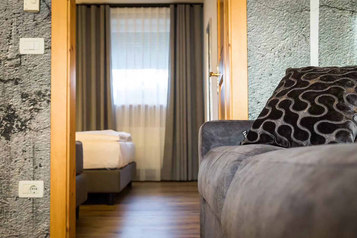 Bed in Eden Apartments