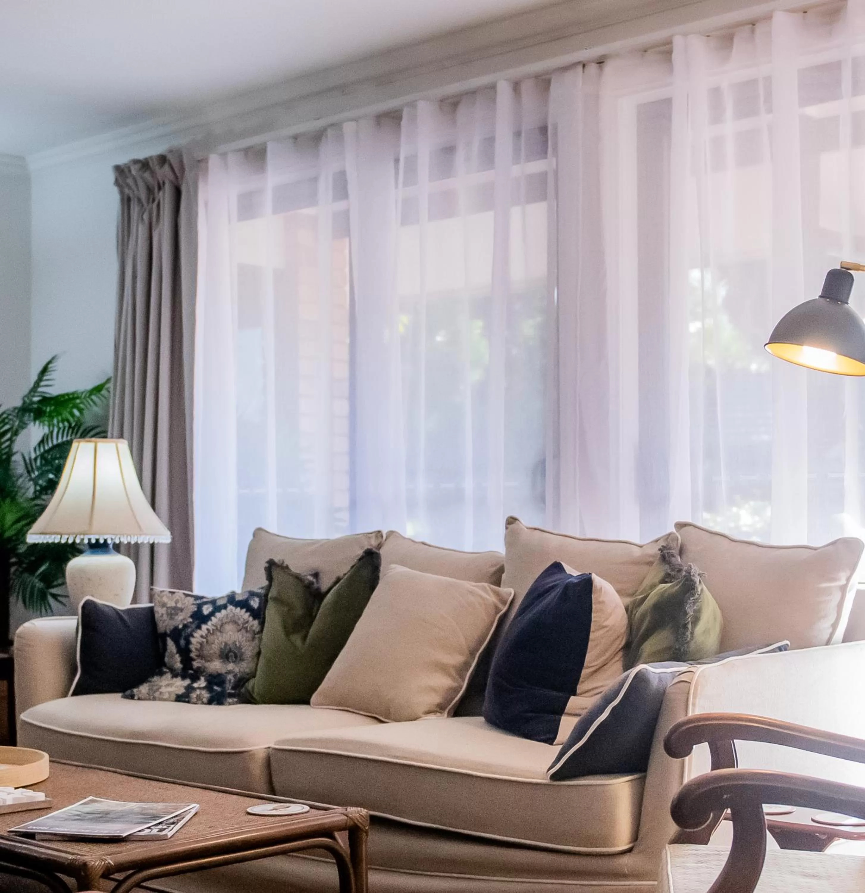 Seating area in Mountain Sanctuary B&B