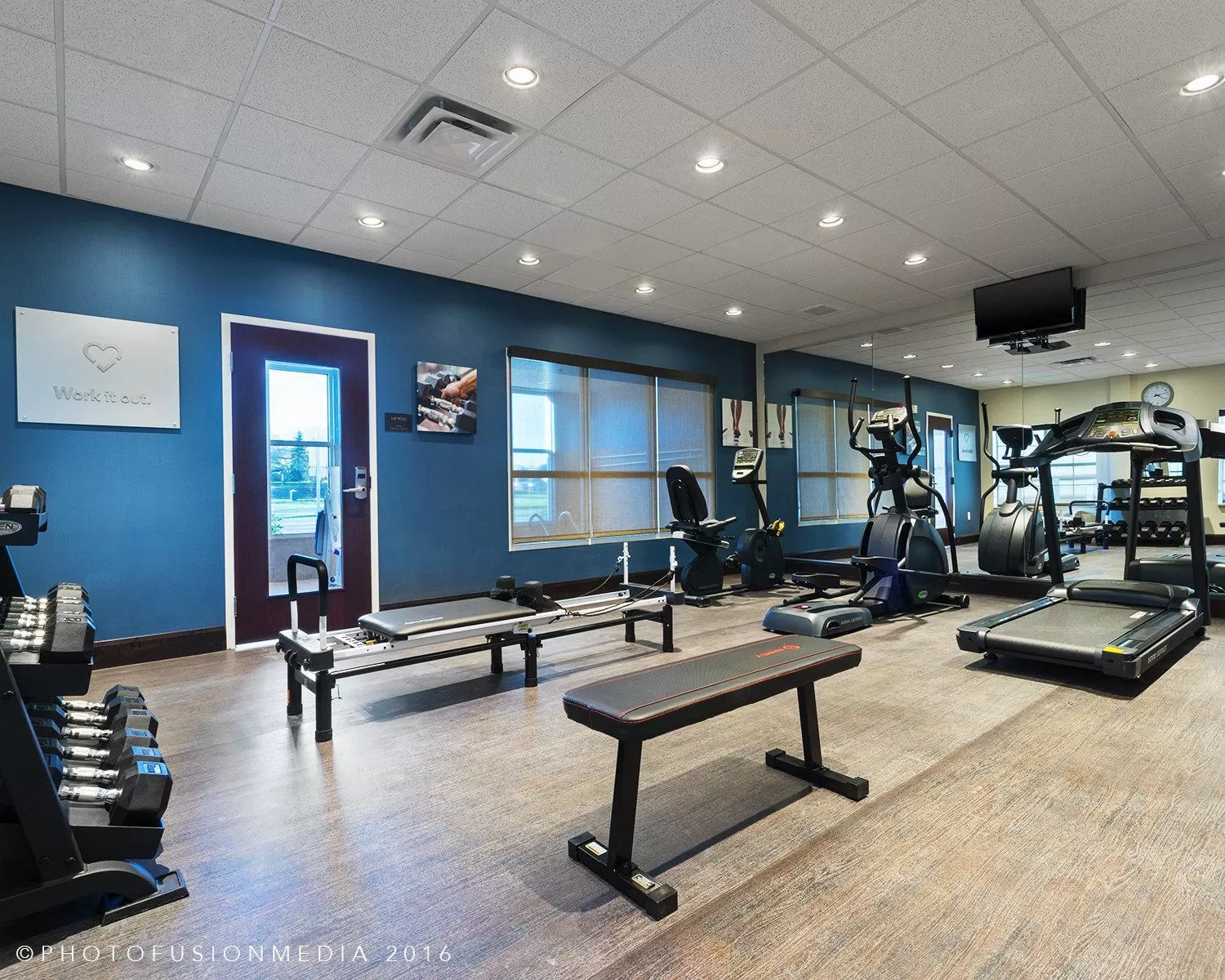 Fitness centre/facilities in Comfort Suites DuBois Country Club