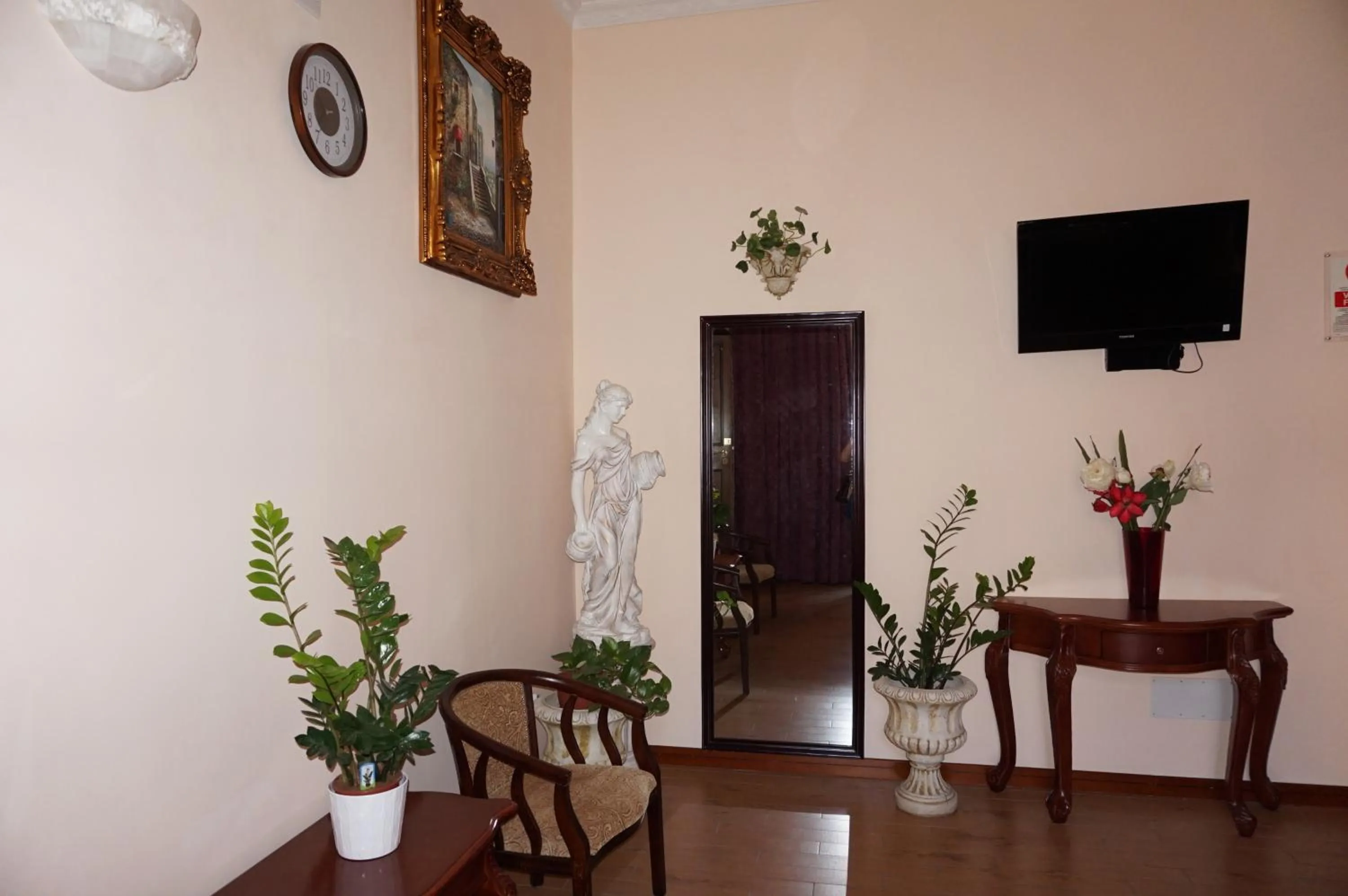 Seating area in Hotel Filippo