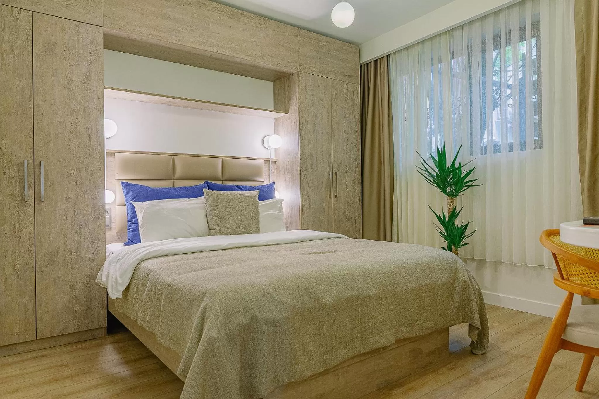 Bed in The Wilson Galata Hotel