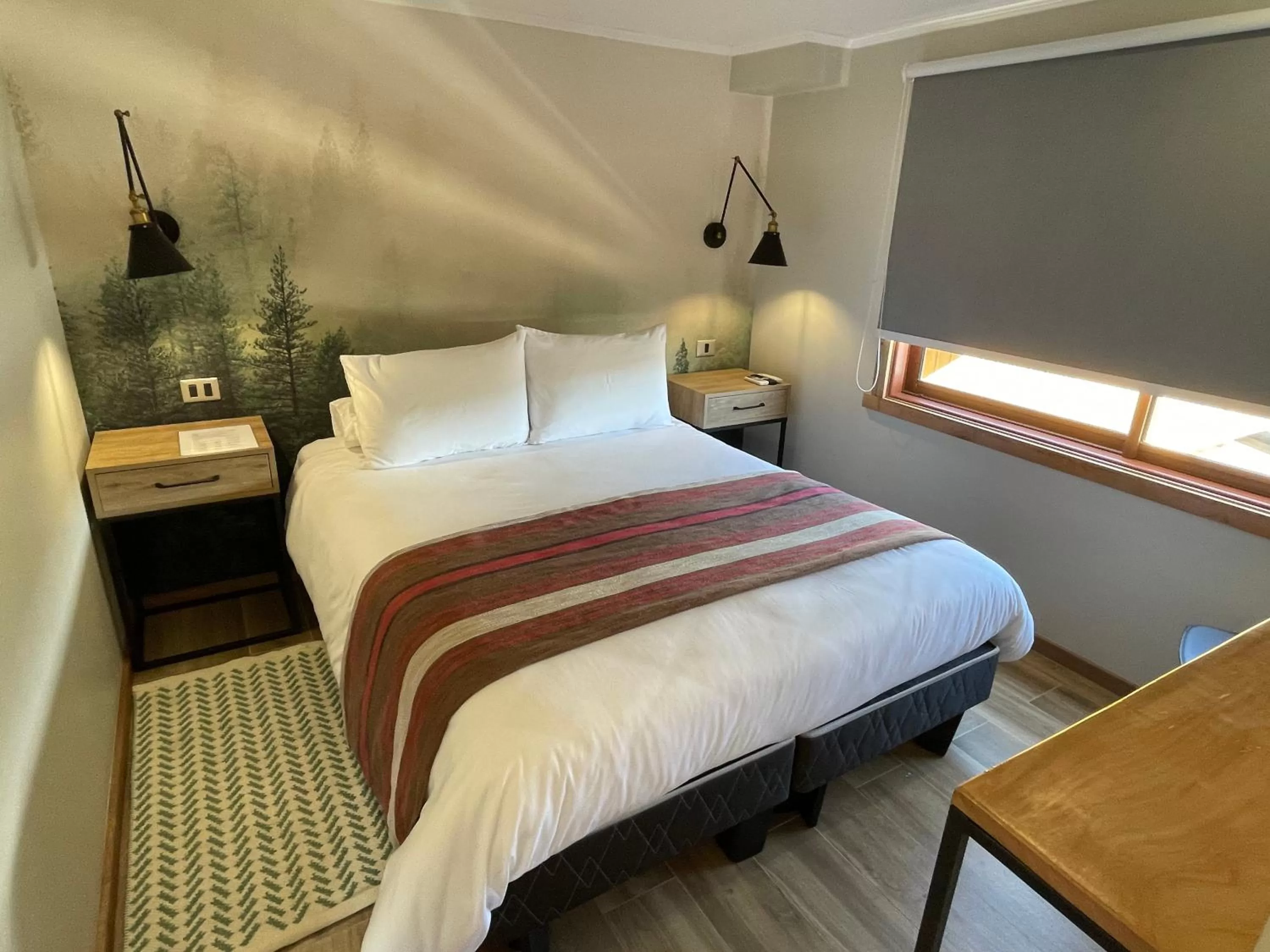 Bedroom, Bed in Mawün Hotel Pucón