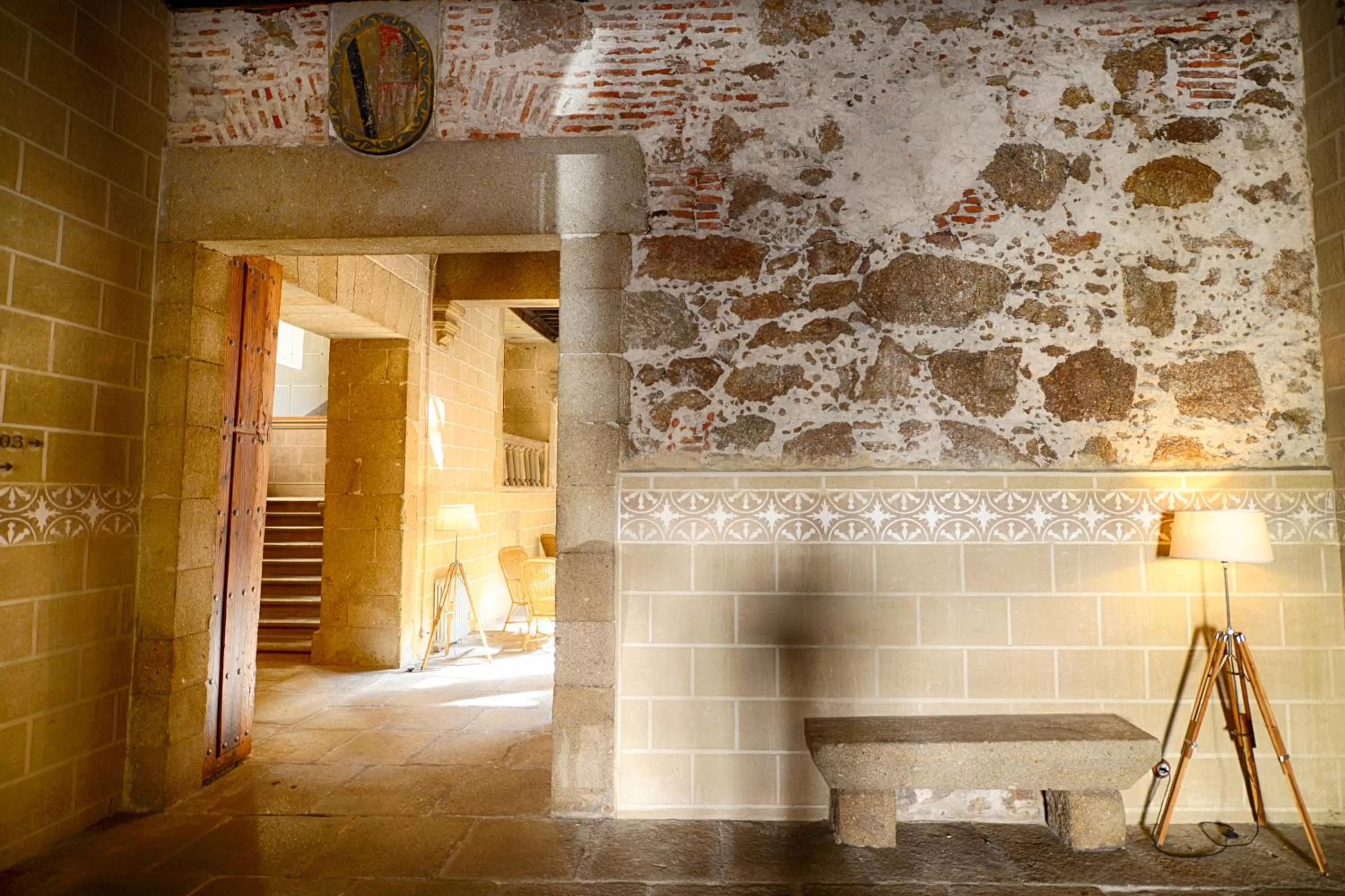 Lobby or reception in Palacio Carvajal Girón