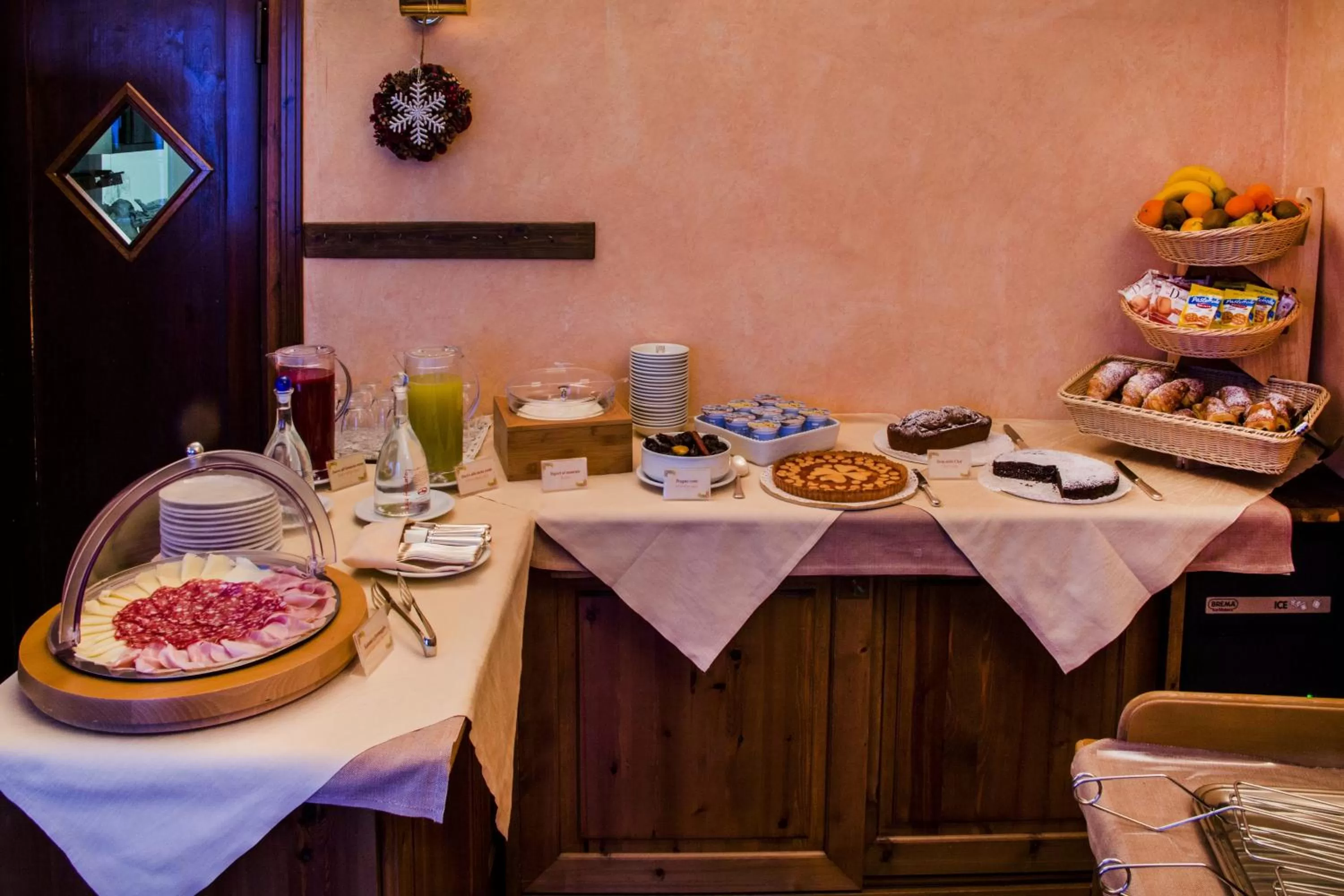 Food close-up in Hotel Des Glaciers