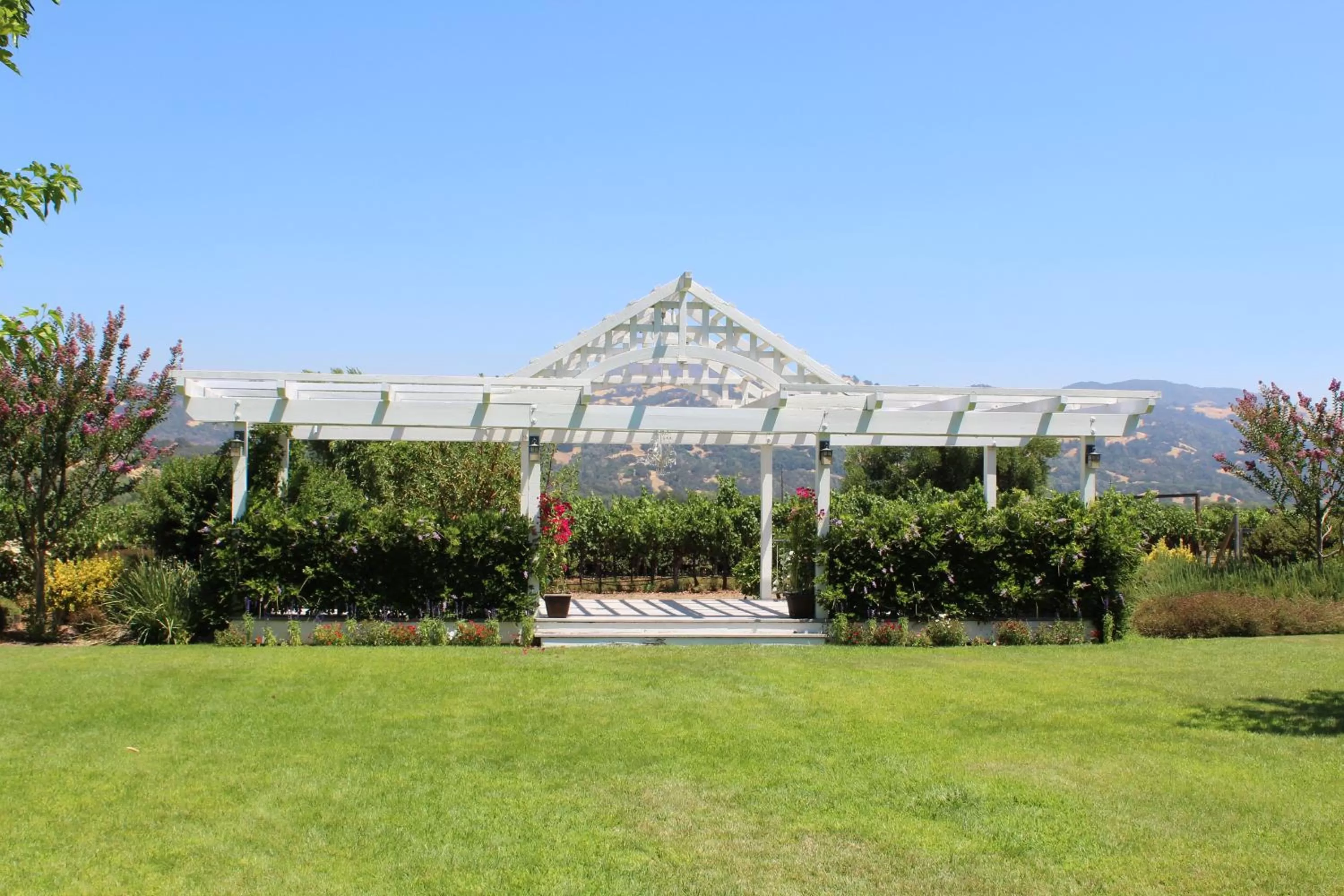 Garden in Geyserville Inn