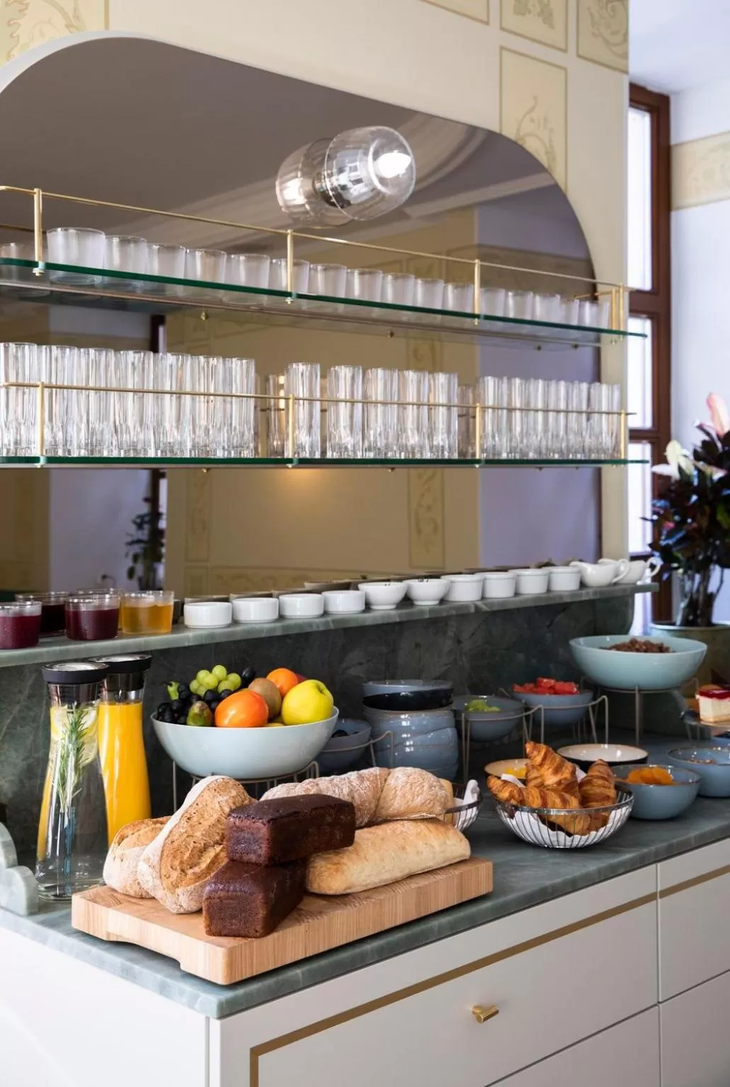 Buffet breakfast, Food in Leopolis Hotel