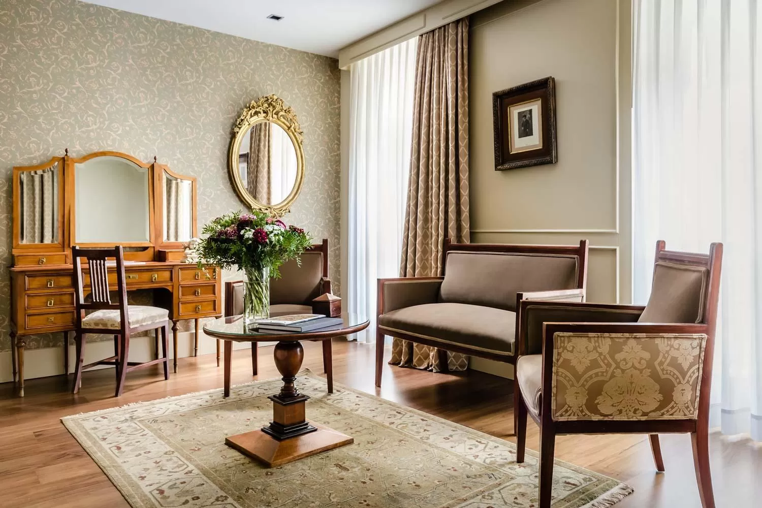 Living room in Gran Hotel La Perla