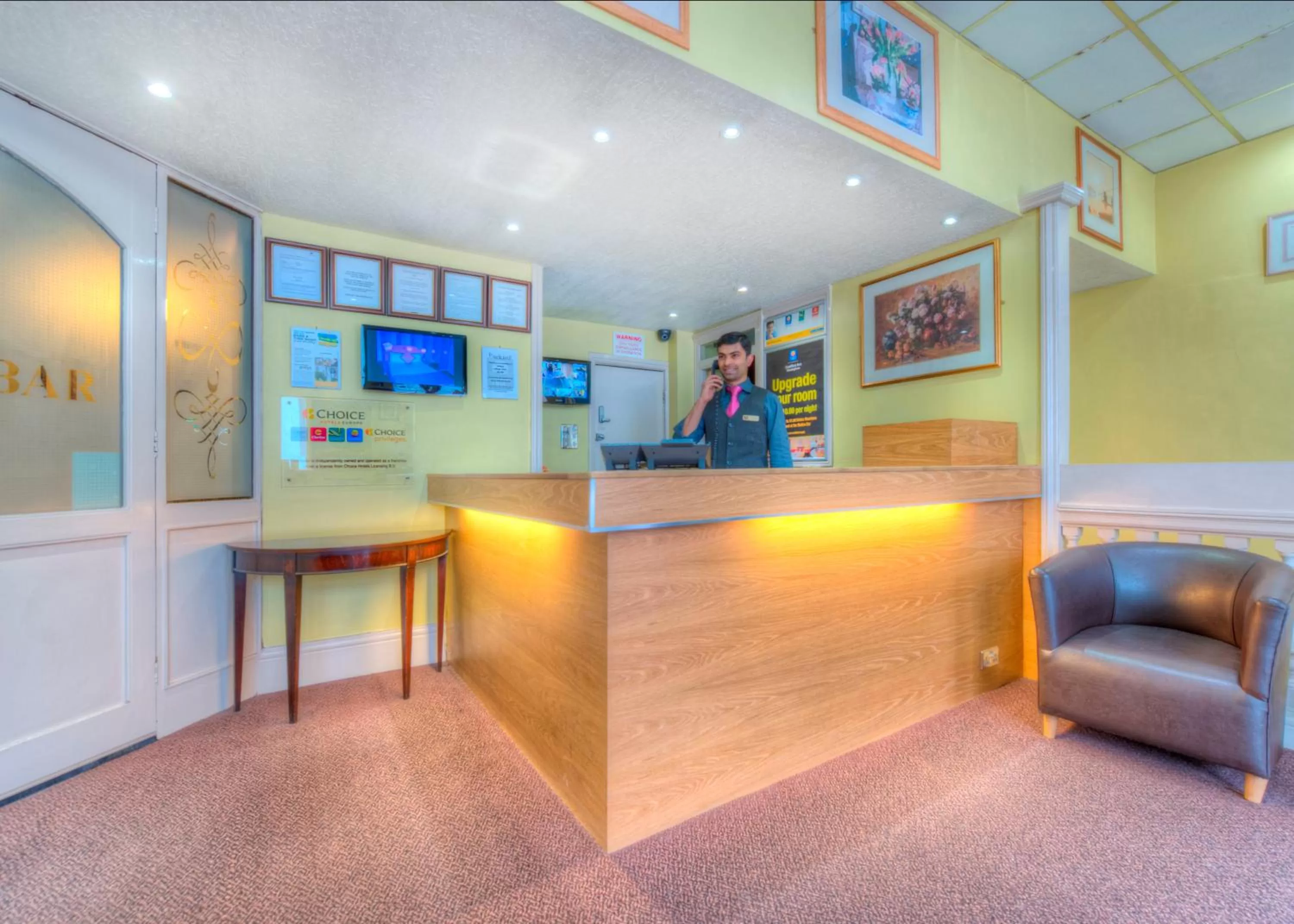 Lobby or reception in Comfort Inn Birmingham