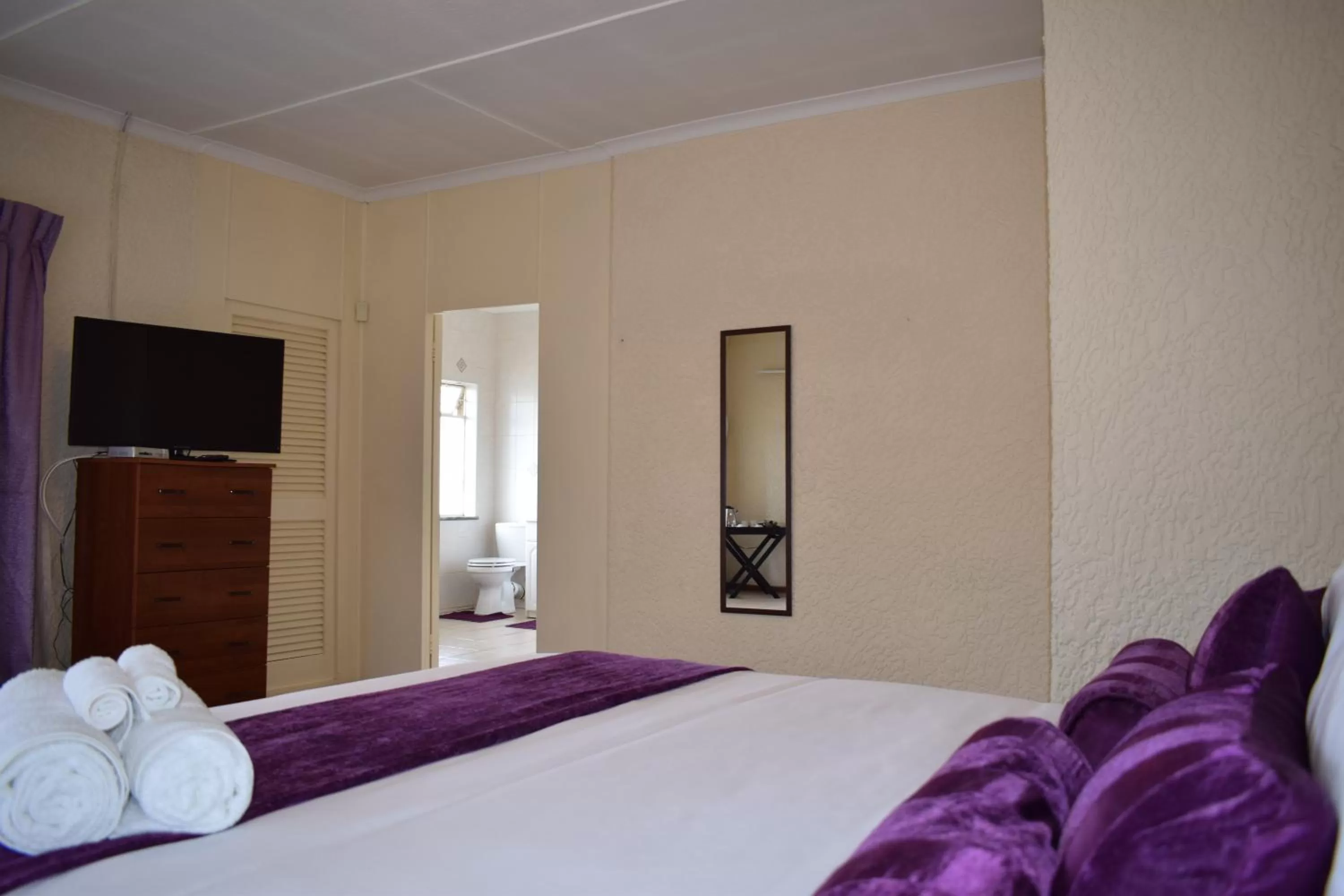 Bed in Moye Guest House