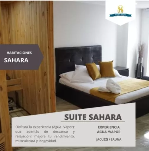 Bed in Hoteles Sahara