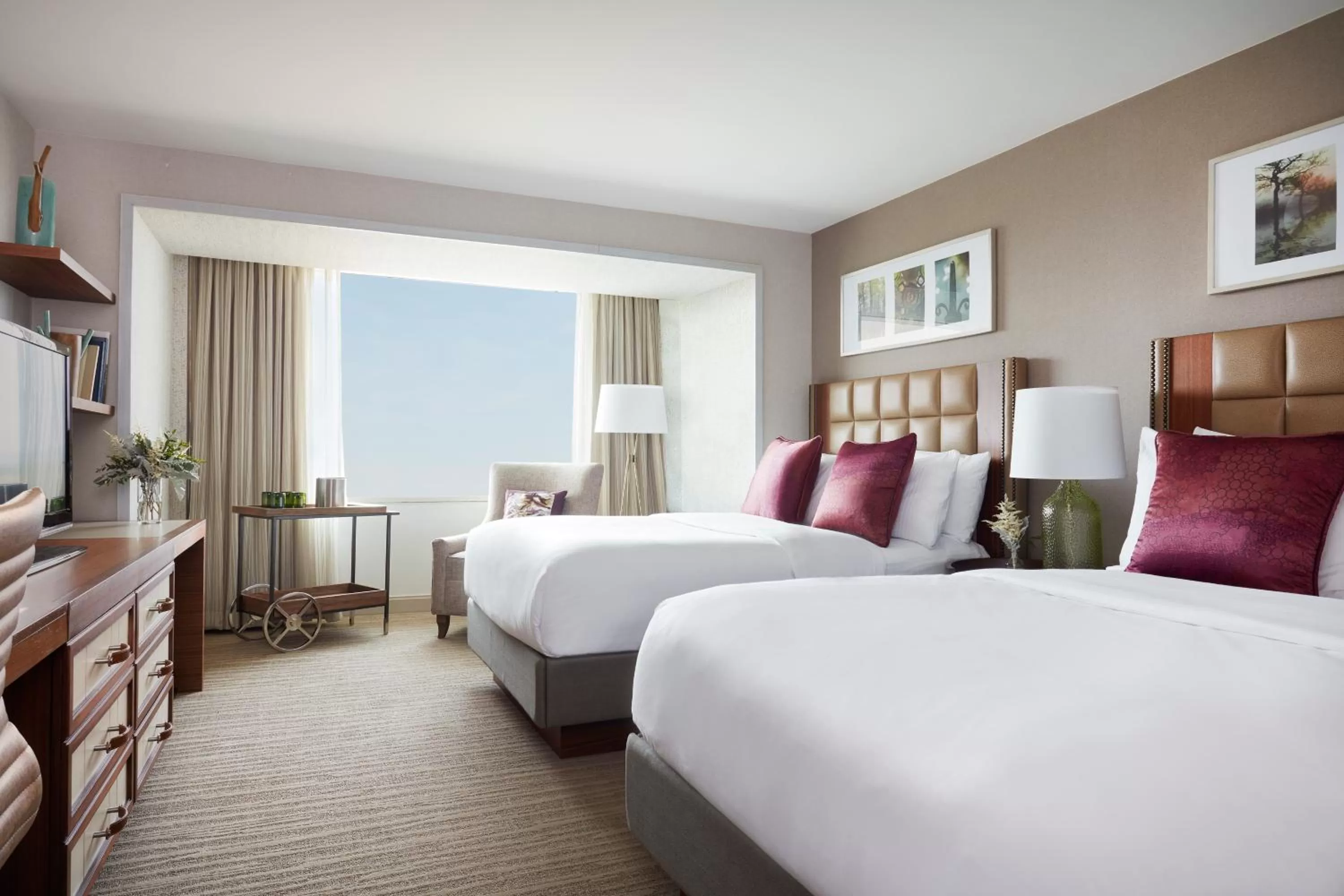 Bed in Lansdowne Resort and Spa