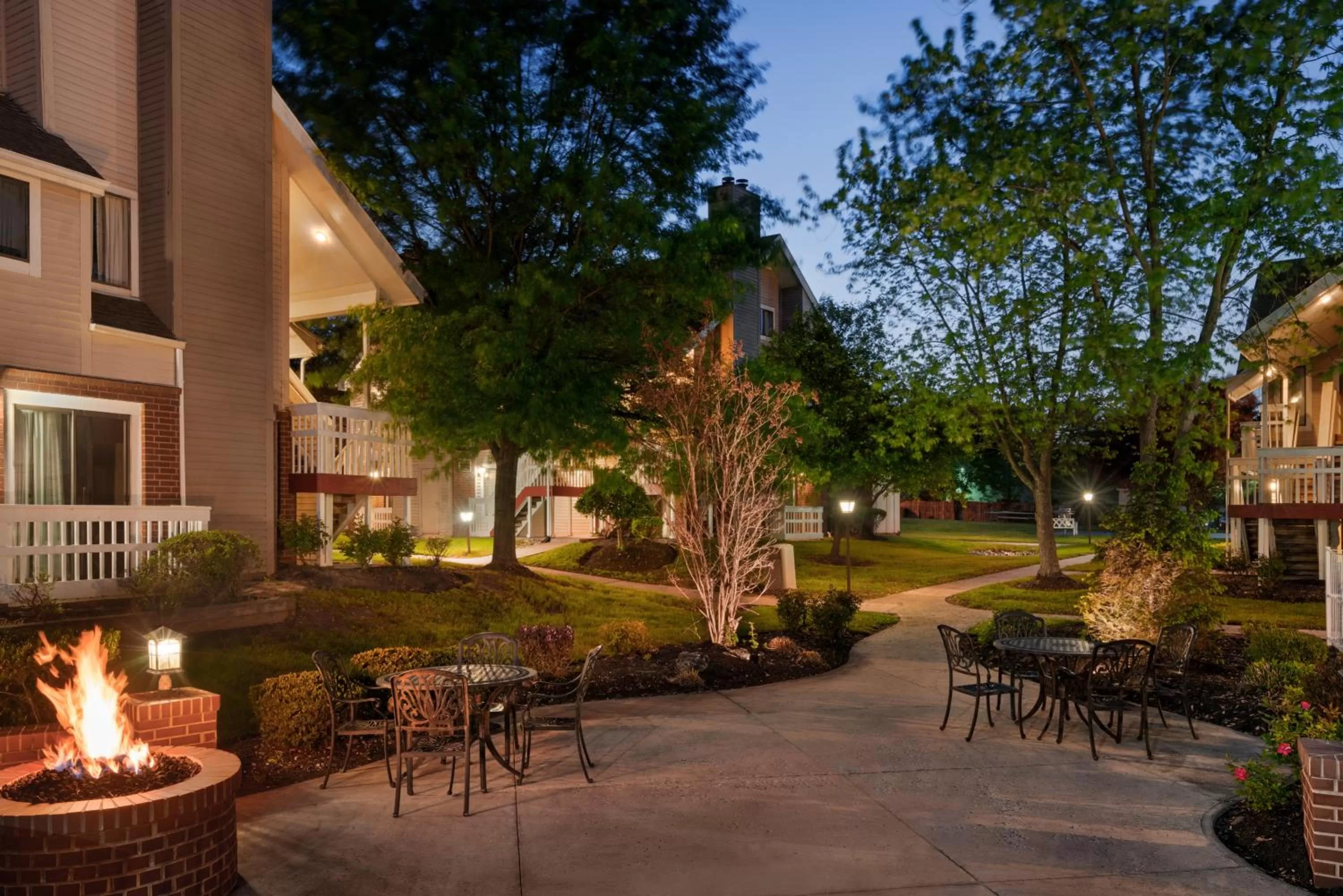 Patio in Hawthorn Suites by Wyndham Tinton Falls