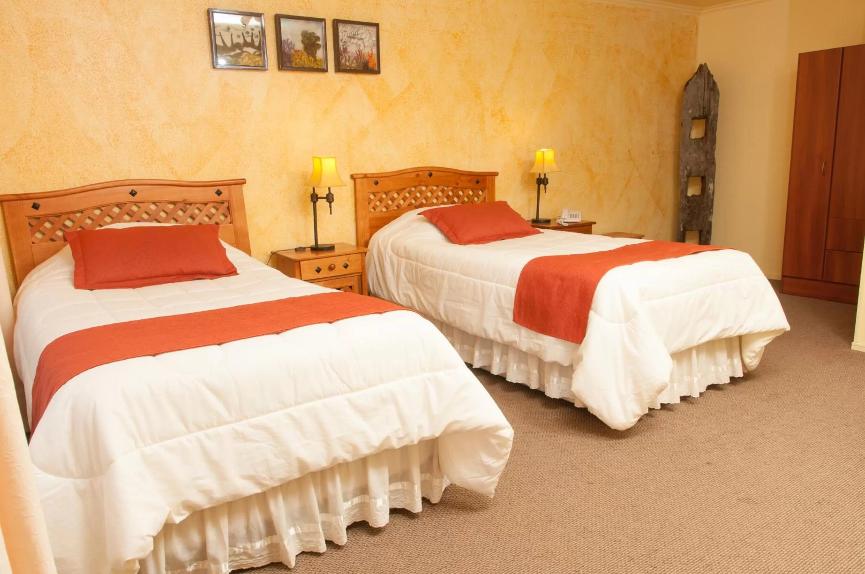 Bedroom, Bed in Apart Hotel Blumenau