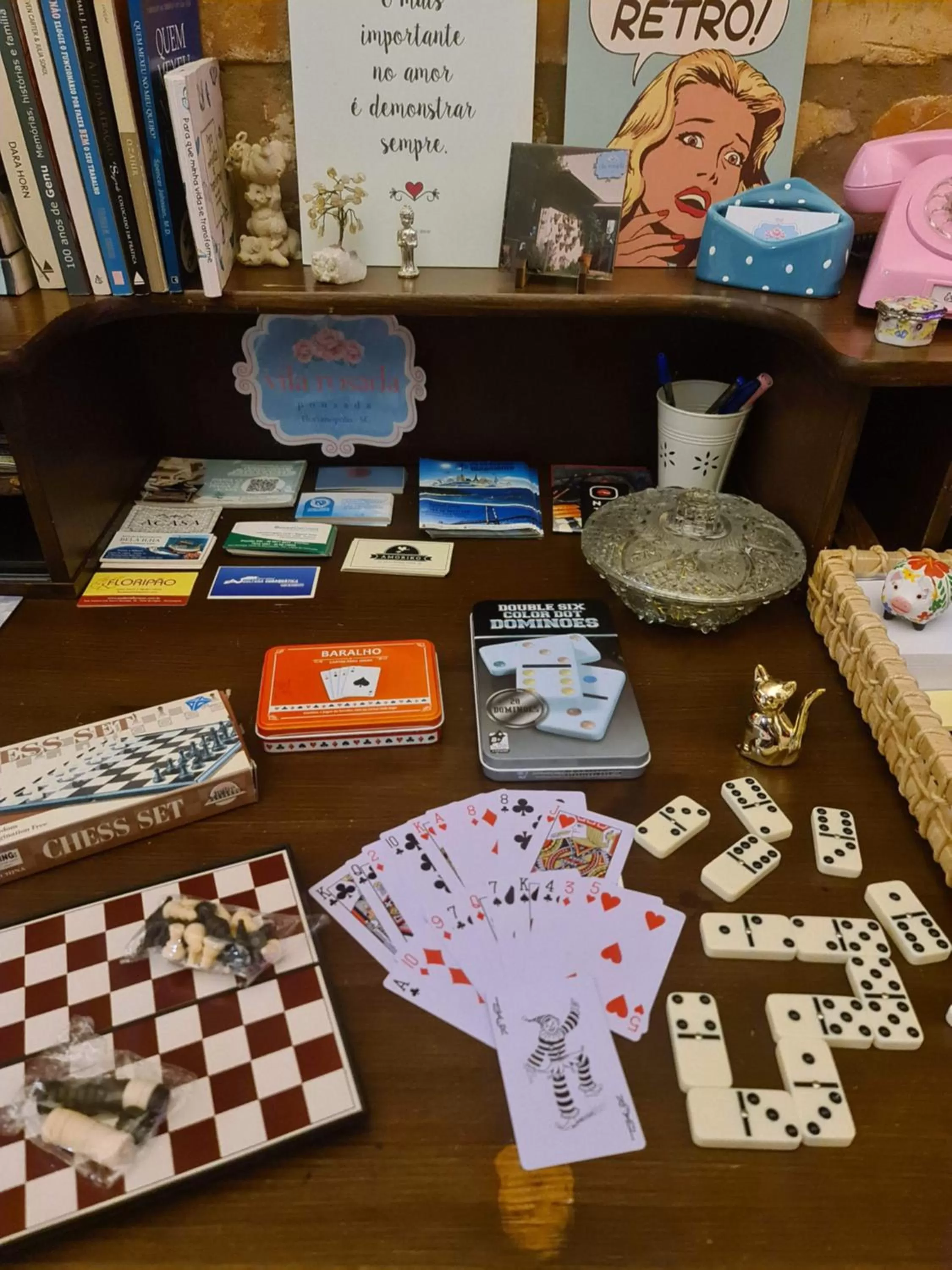 Game Room in Pousada Vila Rosada