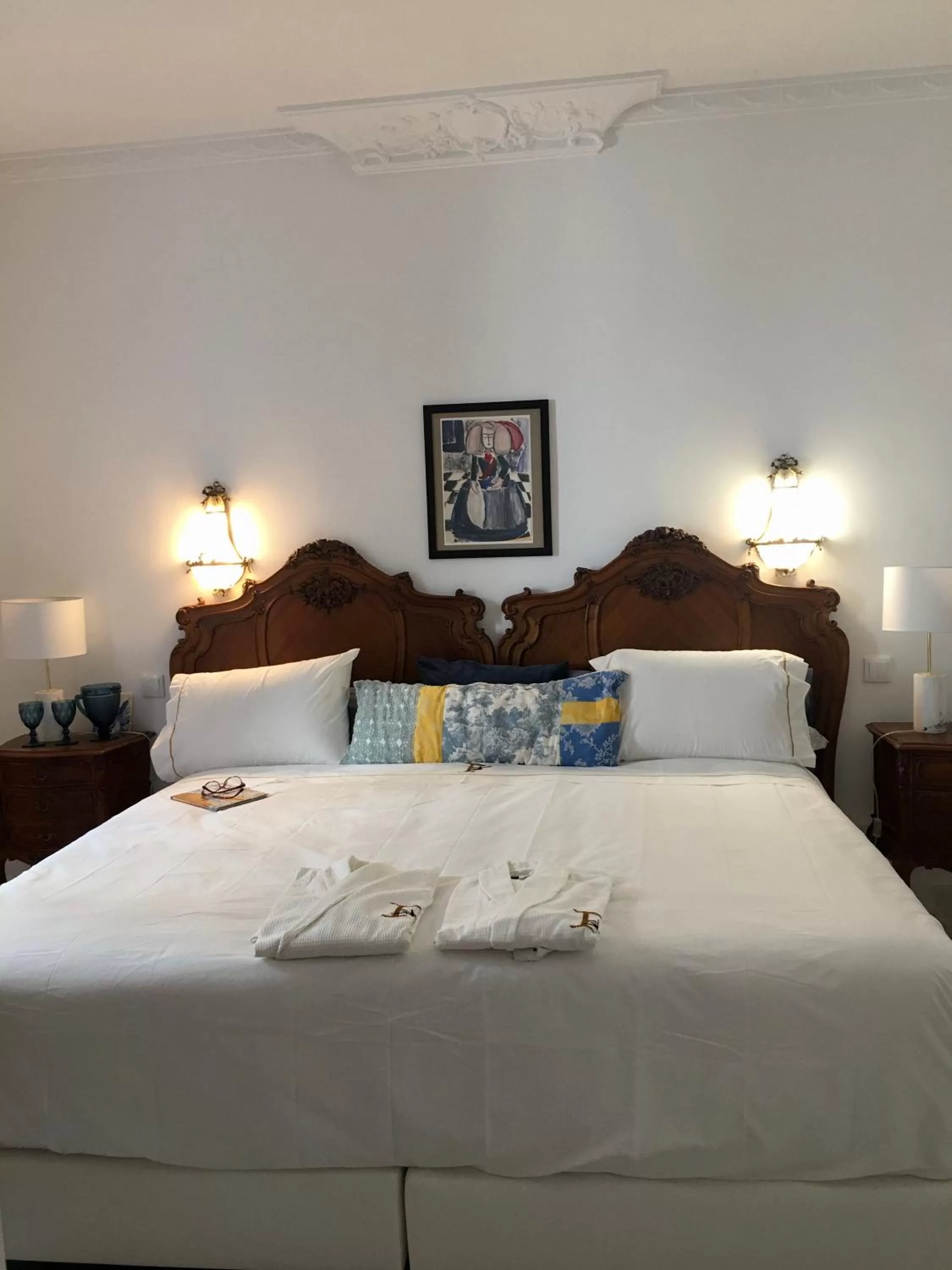 Bed in Palacete Encanto Maior