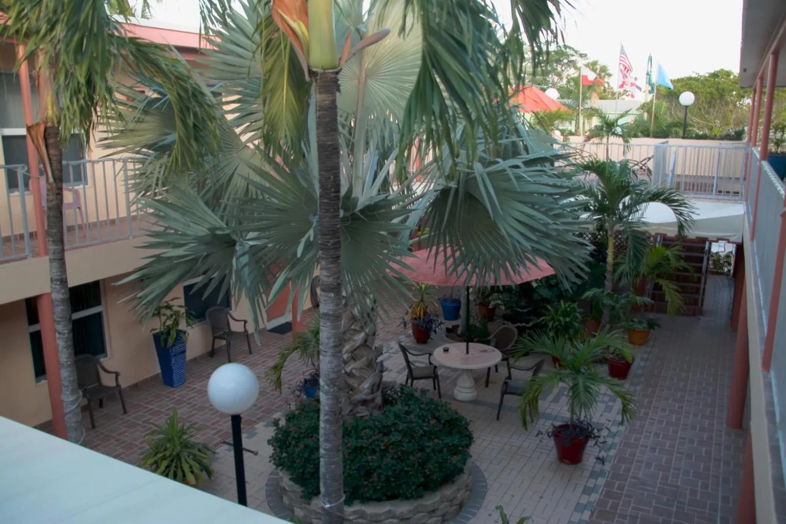 Garden in Lago Mar Motel and Apartments