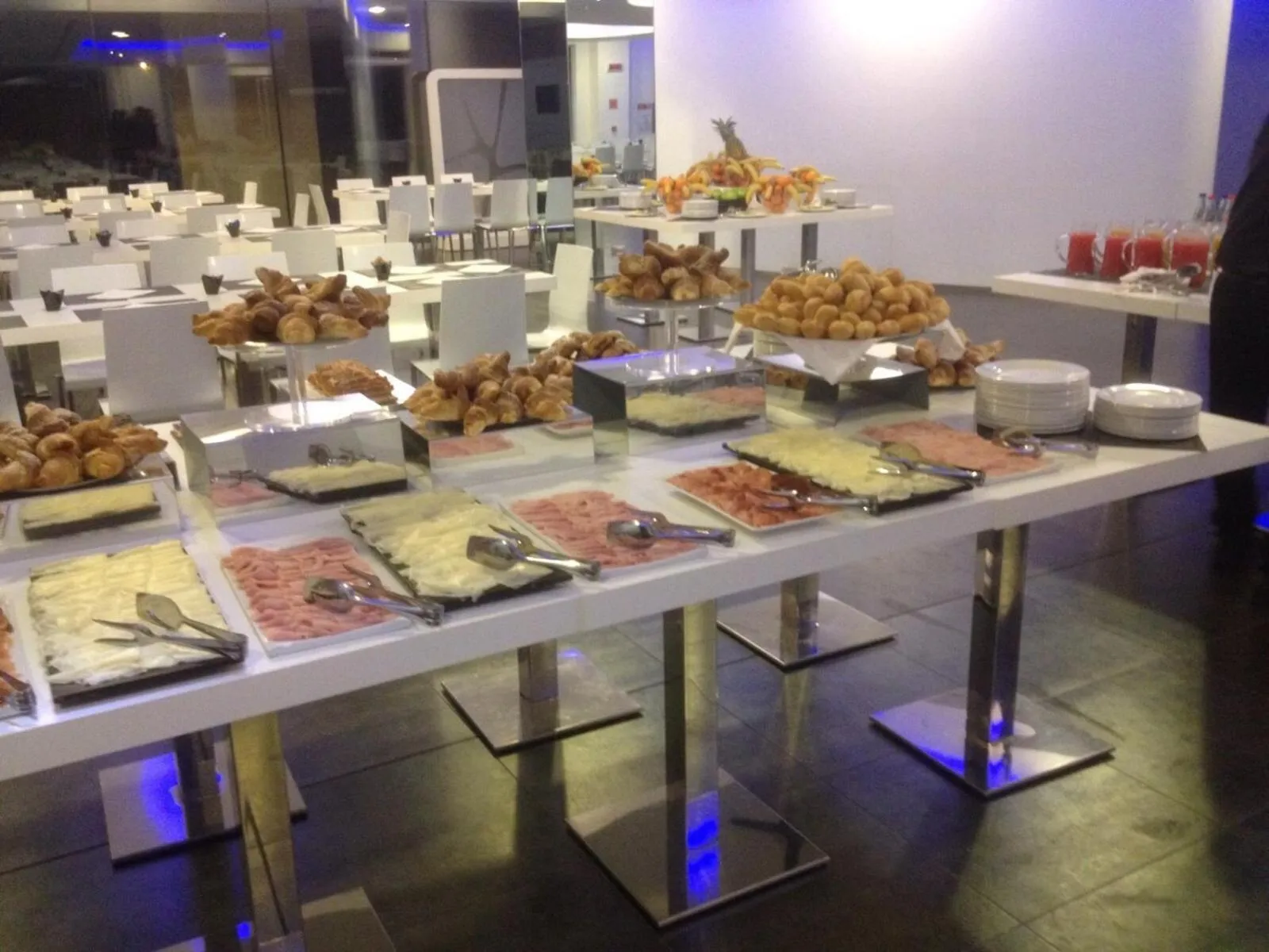 Buffet breakfast in A Point Arezzo Park Hotel