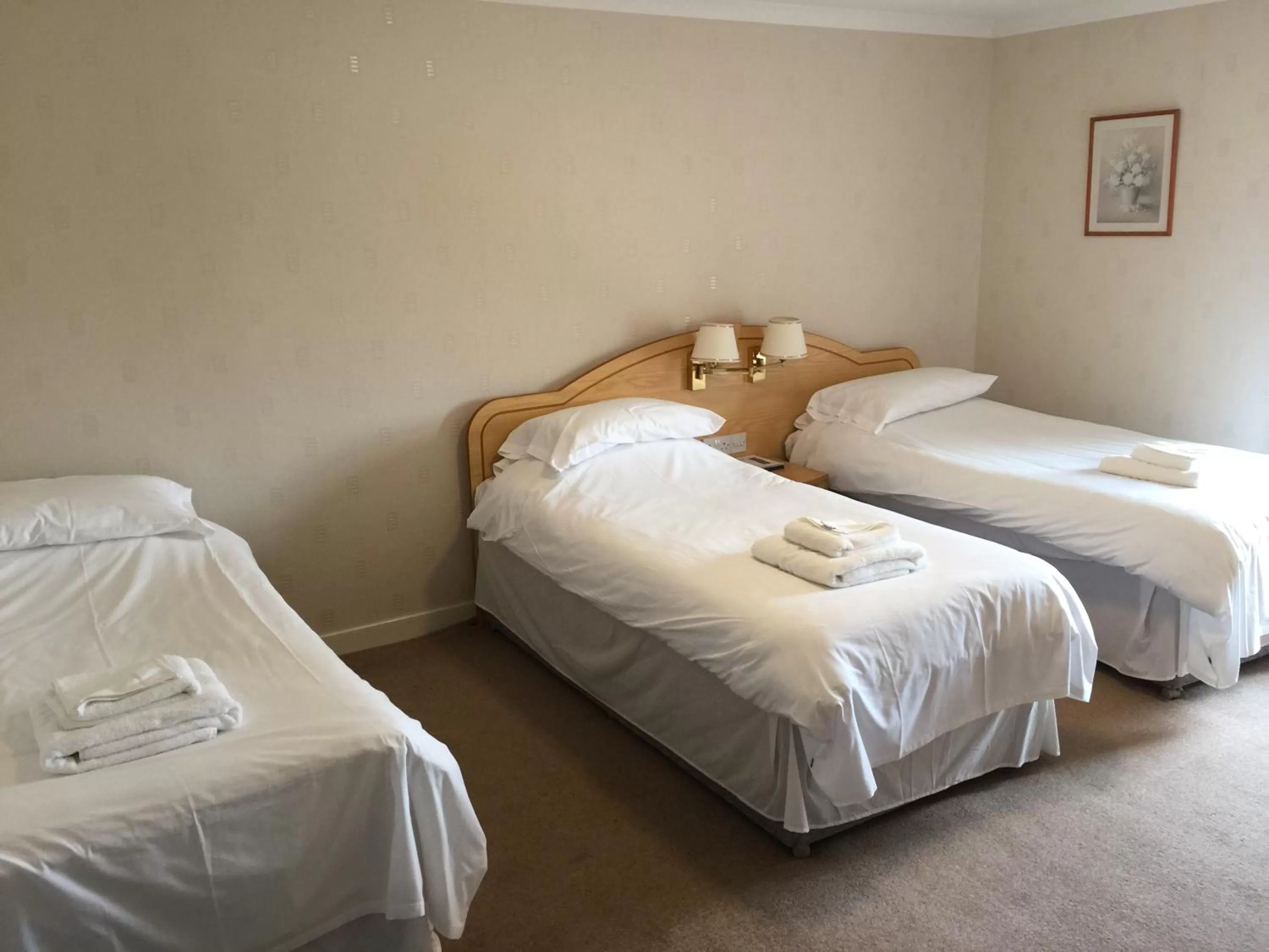 Bed in The Station Hotel