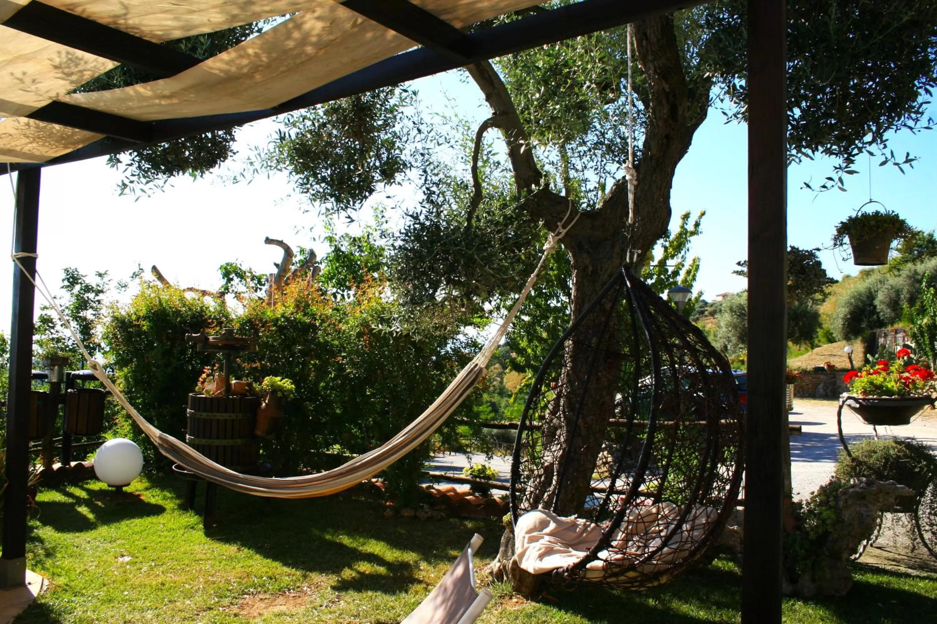 Garden in Il Podere dell'Angelo Old Country House