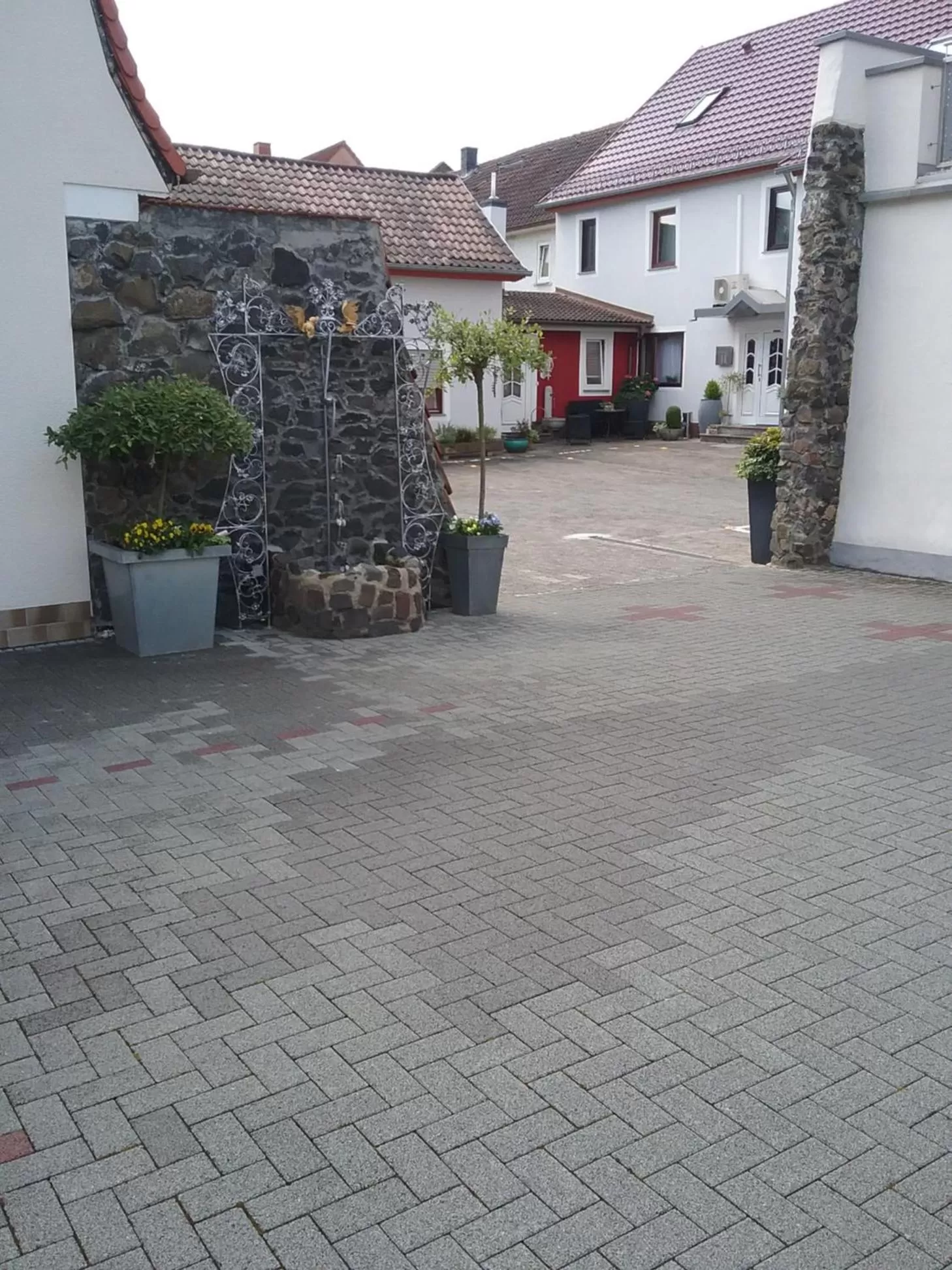 Patio, Property Building in Haus Anna an der Stadtmauer