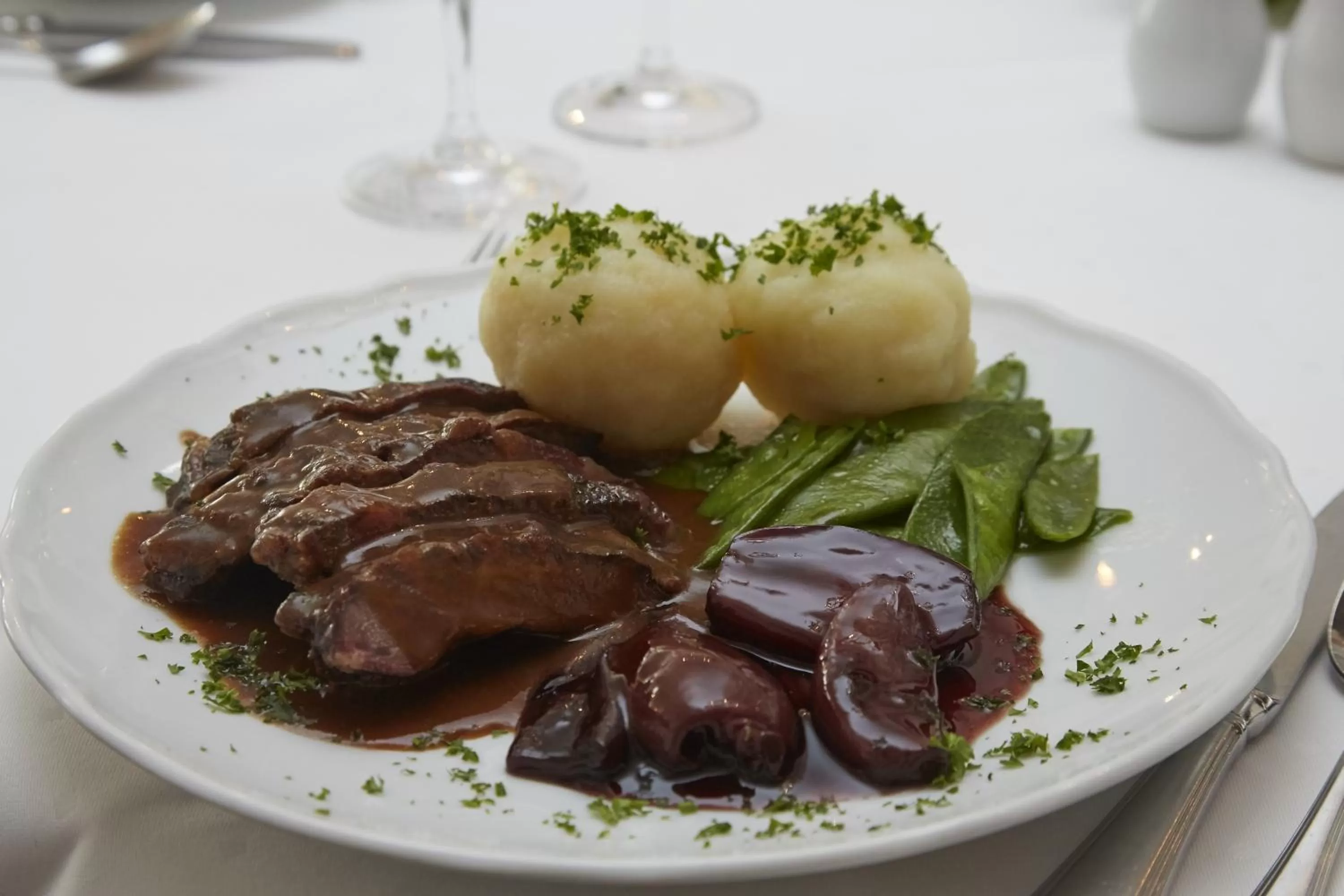 Food close-up in Flair Hotel Deutsches Haus
